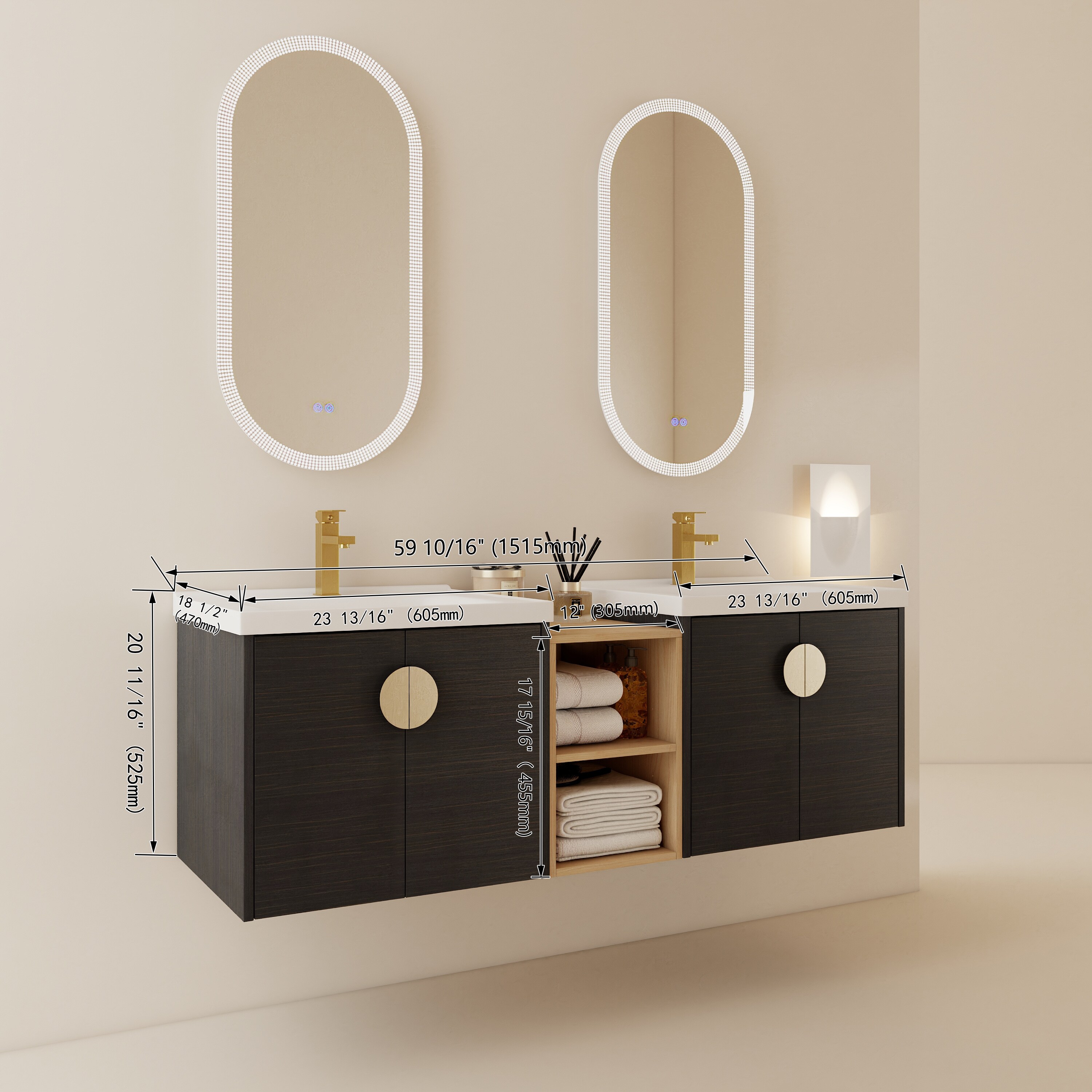 GDFStudio 325548 Bath-Vanity-Combo - View #2
