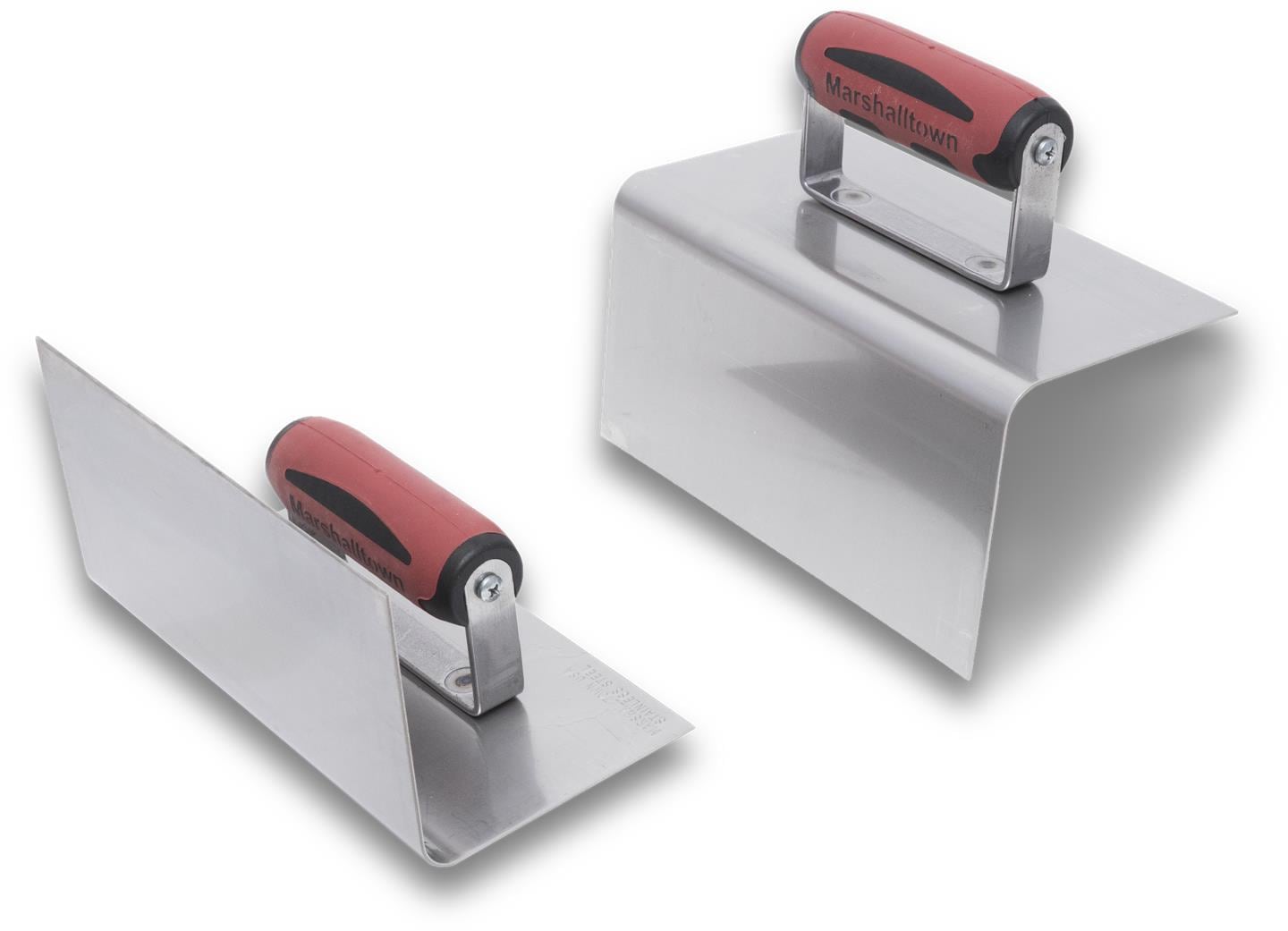 Marshalltown 172SSD 8-Inches x 4-Inches Stainless steel Concrete Edger with 0.5-Inches Radius