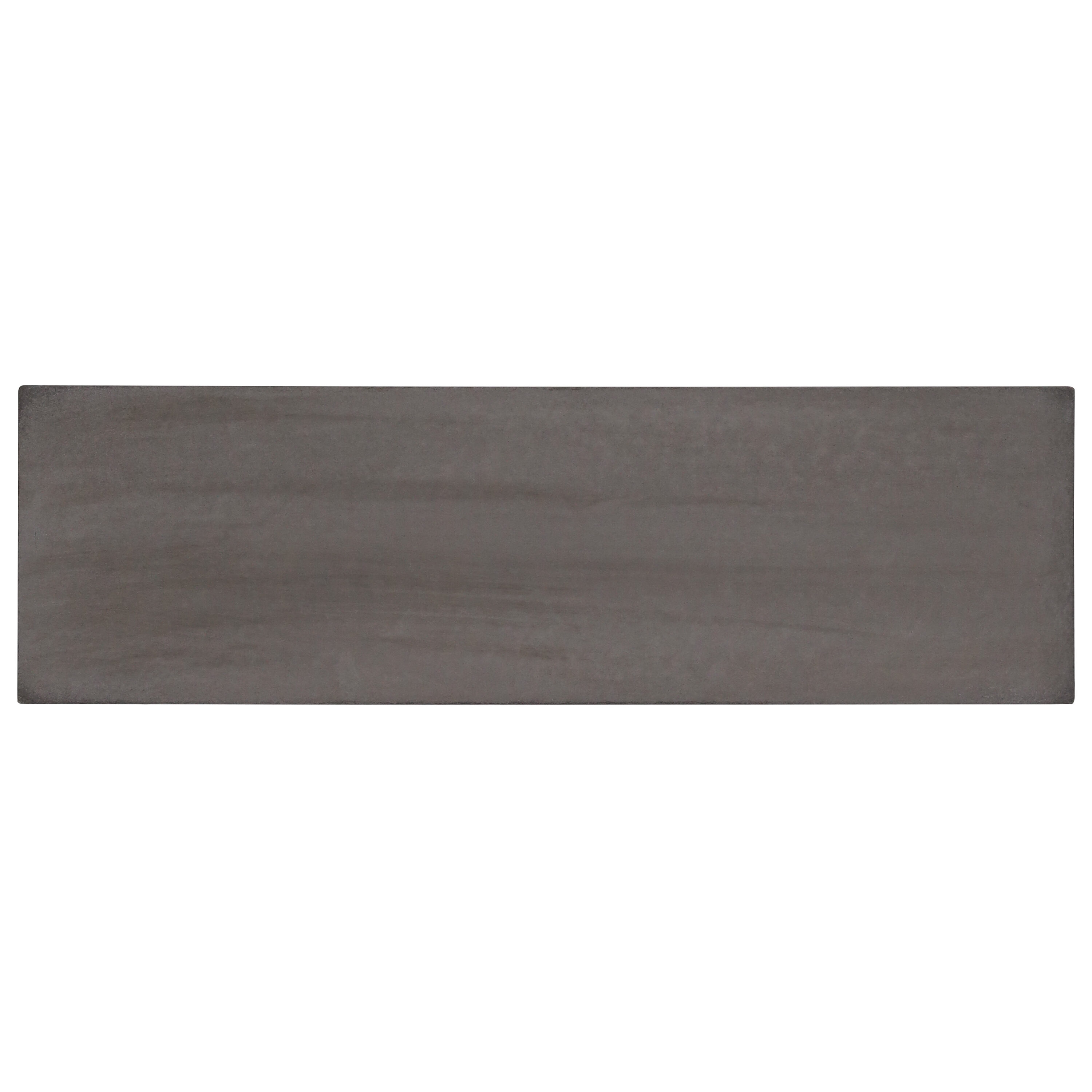Artmore Tile EXT3RD109039 Sample - ColorBrick Charcoal 2-in x 8-in Matte Cement Cement look Floor and Wall Tile