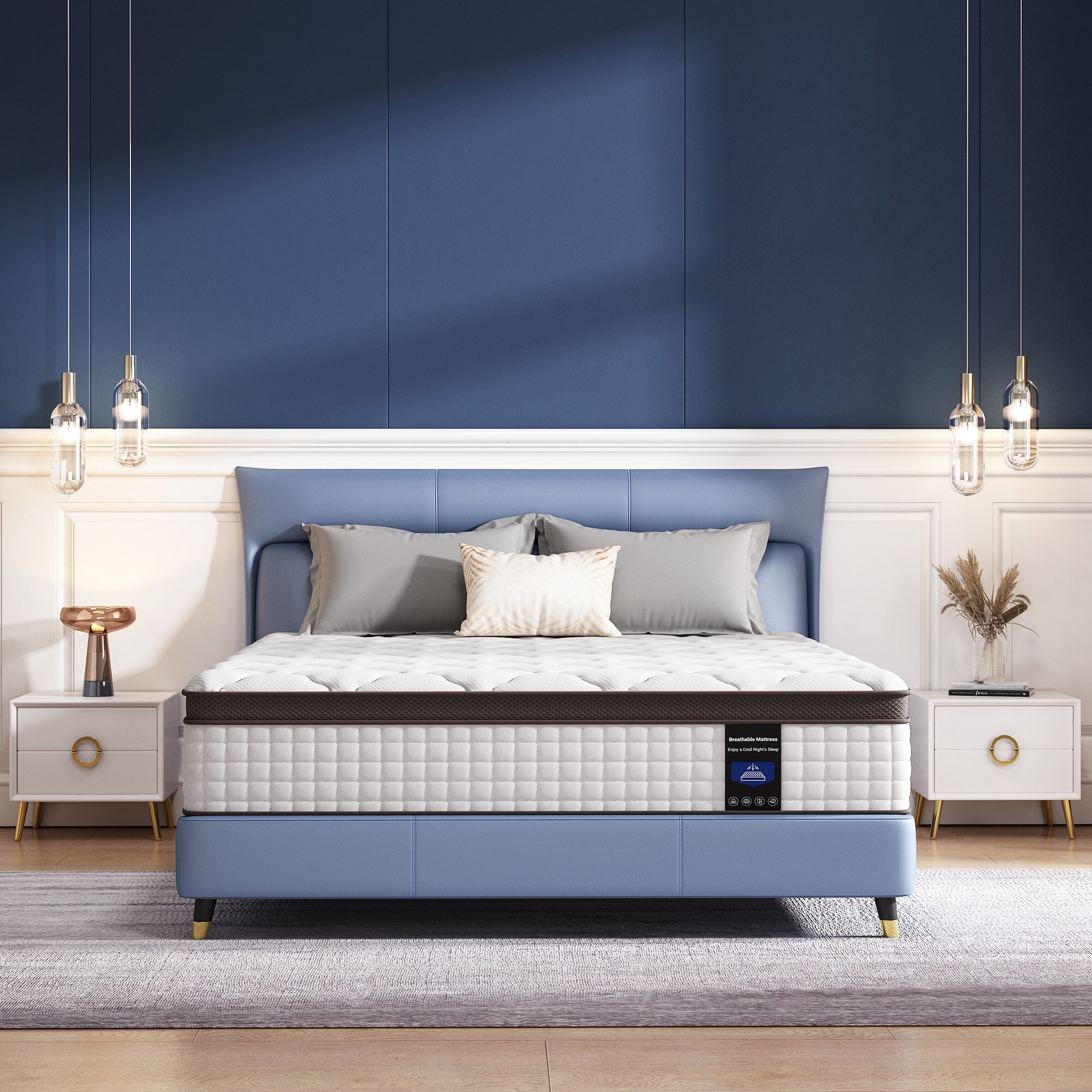 Kescas 14KING-KTA Mattresses-Boxsprings - View #2