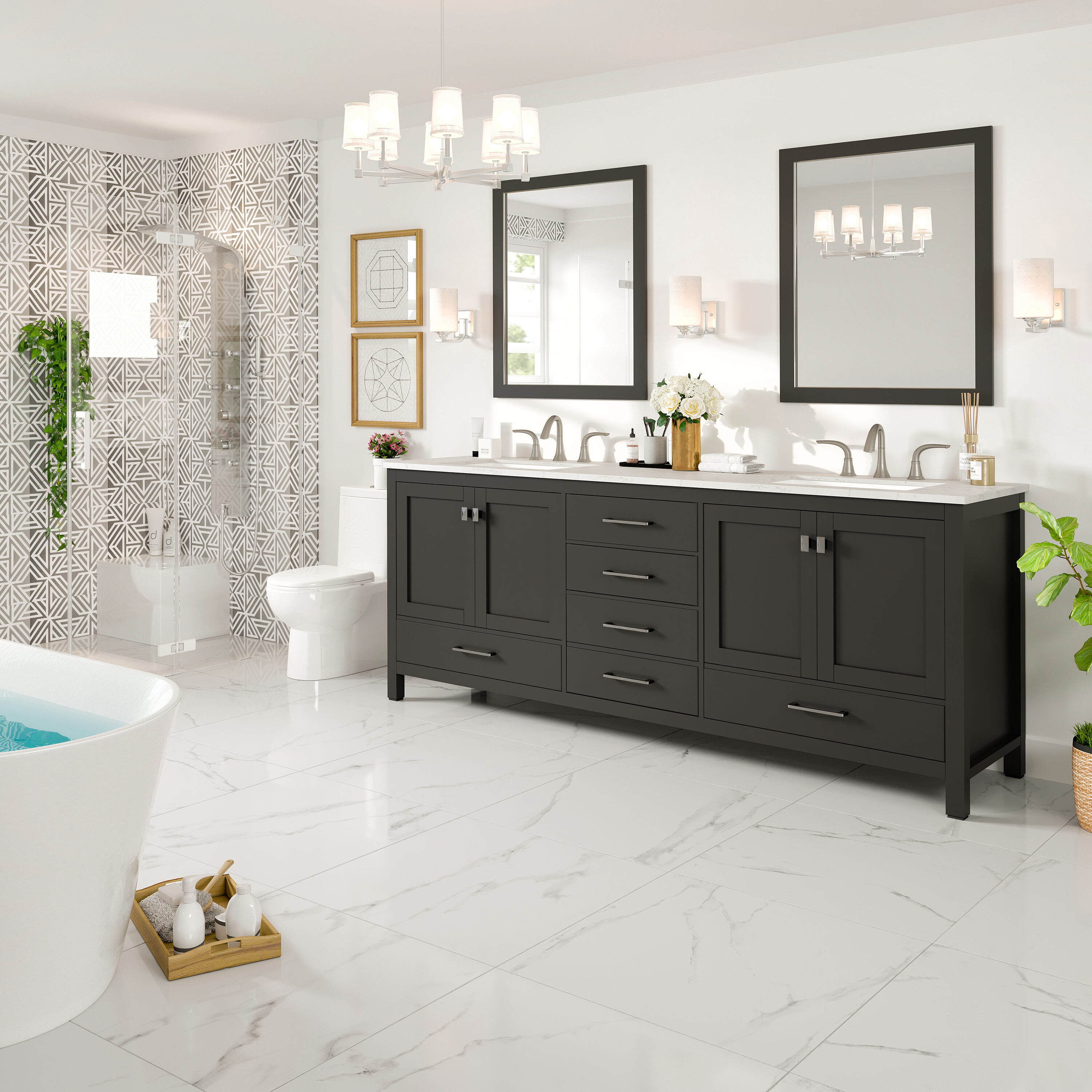 Eviva EVVN412-84ES Bath-Vanity-Combo - View #3