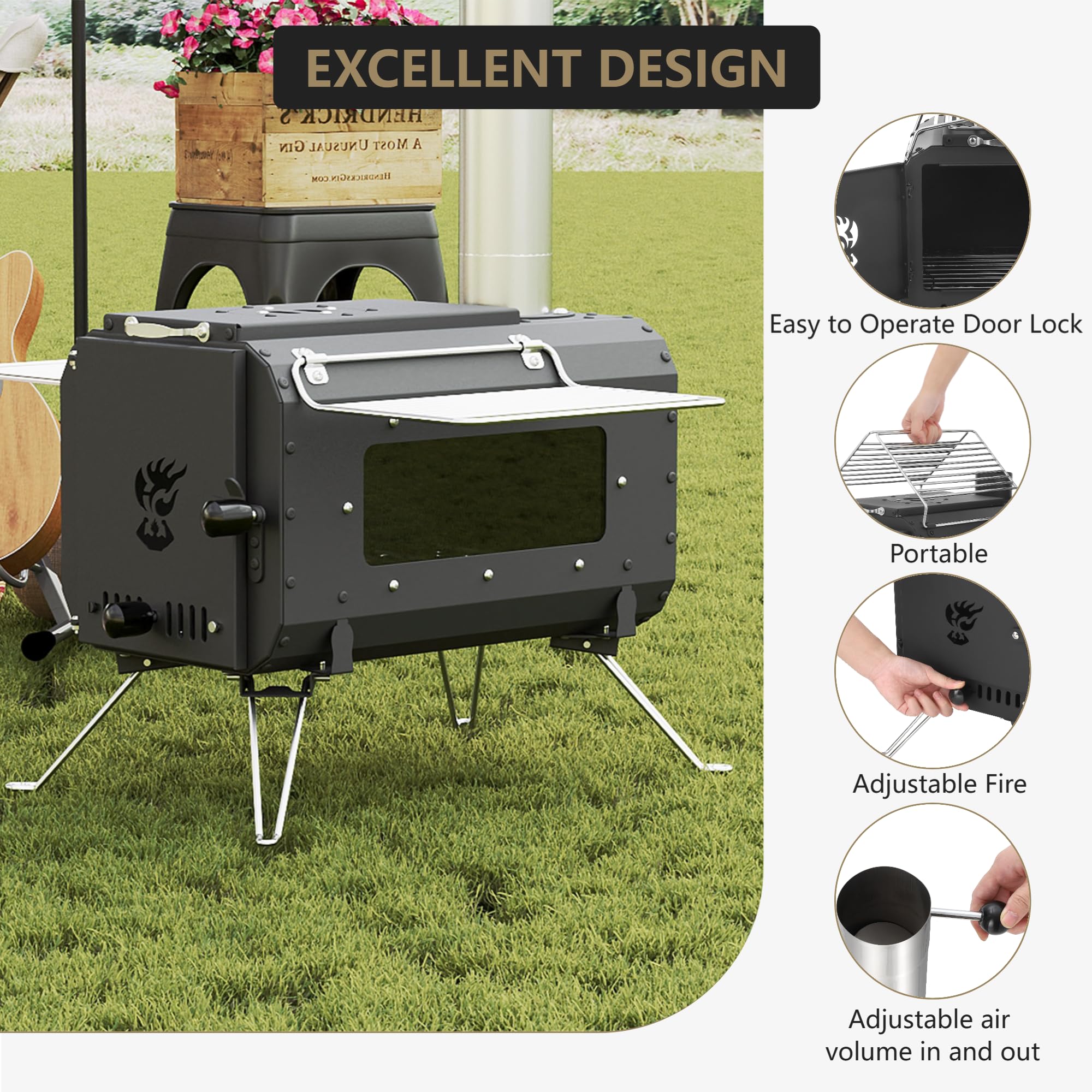 DEXSO ENCOREPOUBA6943 Outdoor-Burners-Stoves - View #3