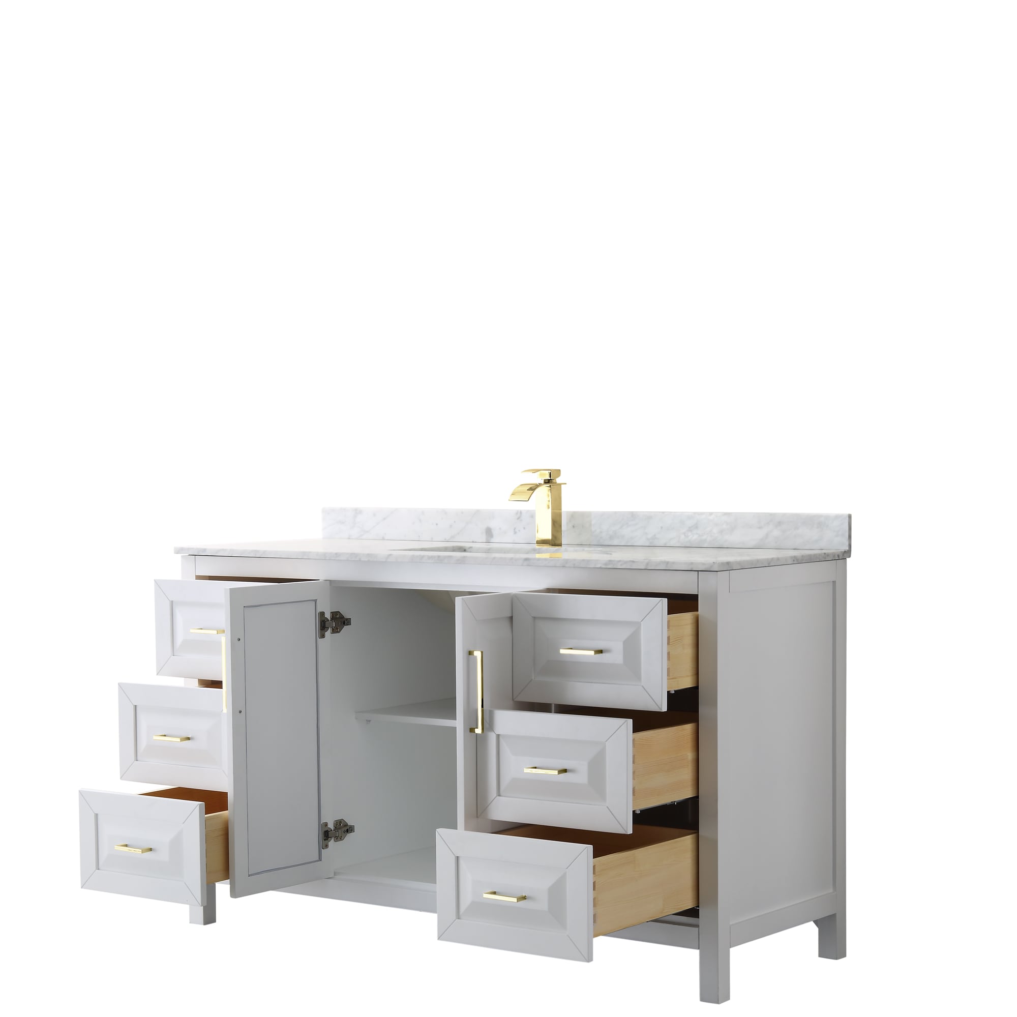 Wyndham Collection WCV252560SWGCMUNSMXX Bath-Vanity-Combo - View #2