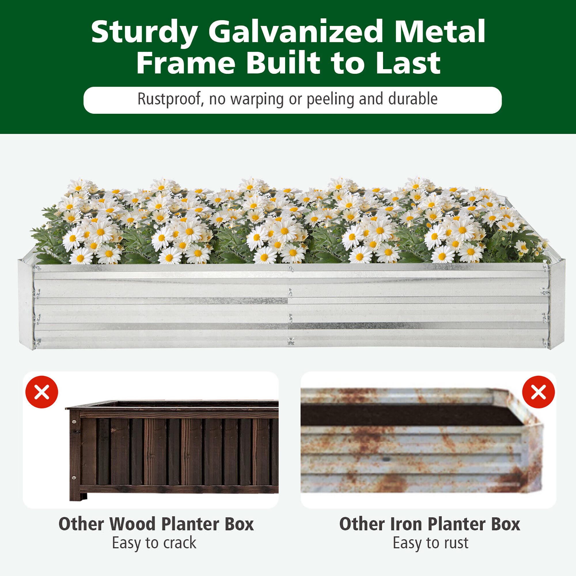 Costway CSHY006163 Raised-Garden-Beds - View #7