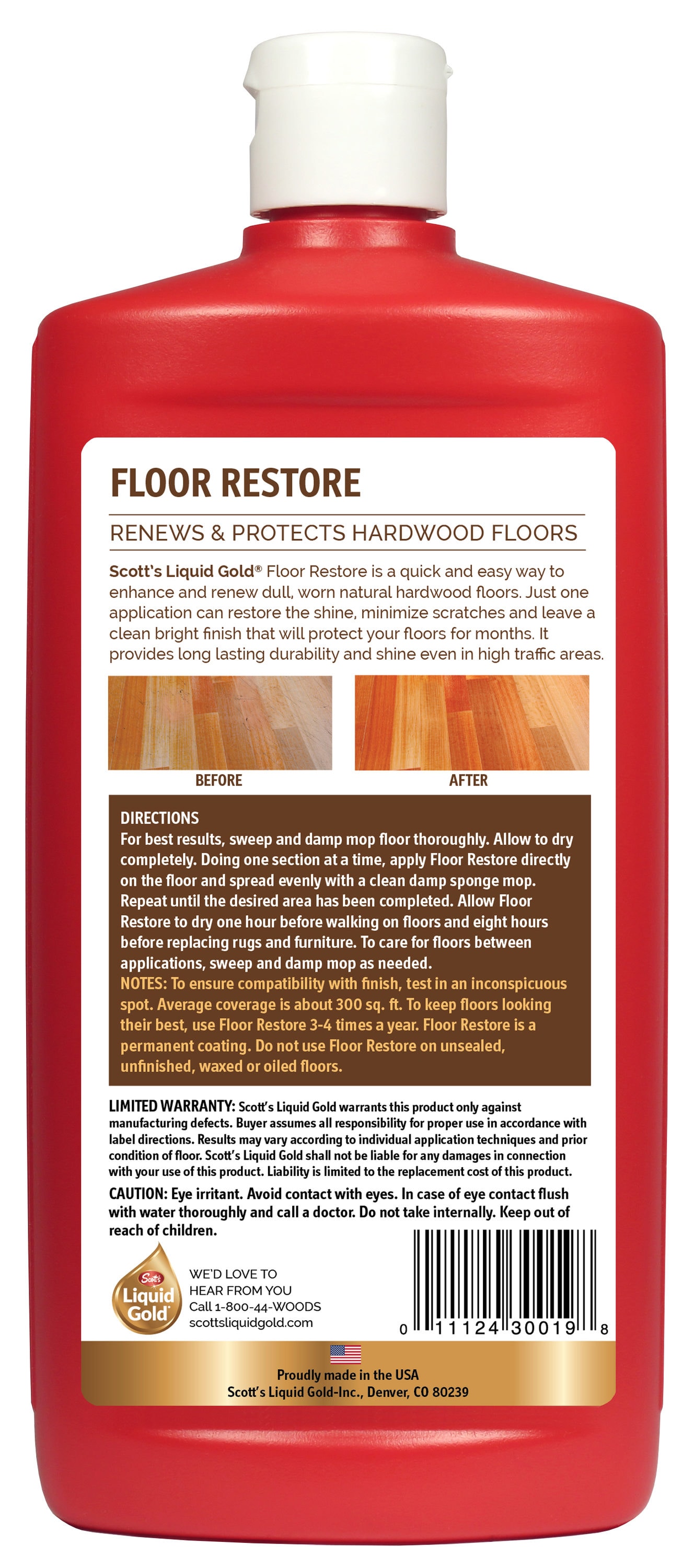 Scott's Liquid Gold Floor Restore 24-fl oz Semi-gloss Floor Polish