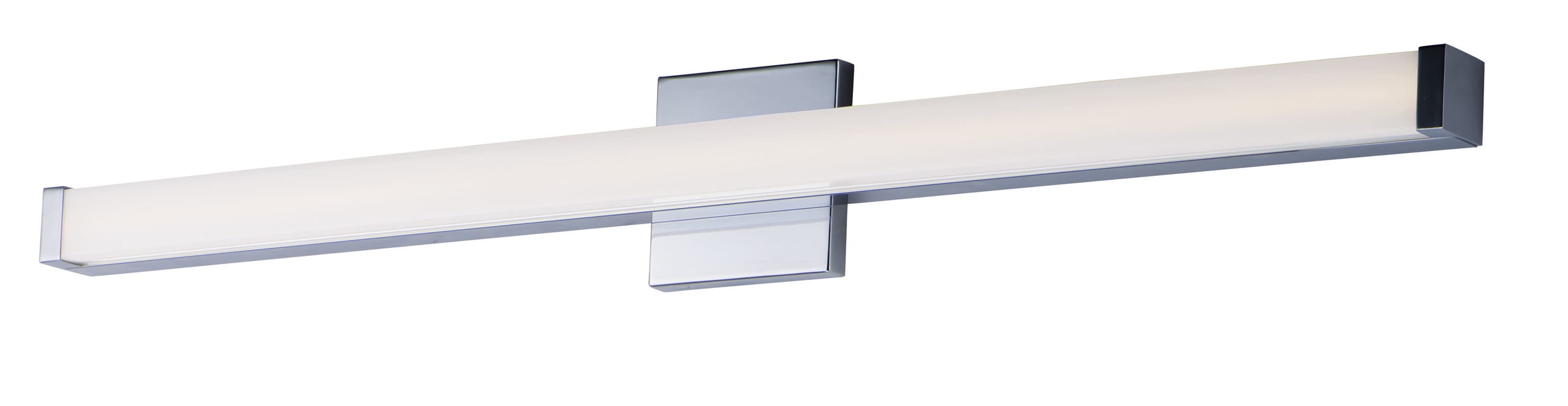 Maxim Lighting 52006PC Spec Vanity 36-in 1 -Light Polished Chrome Integrated LED Modern/contemporary Vanity light bar