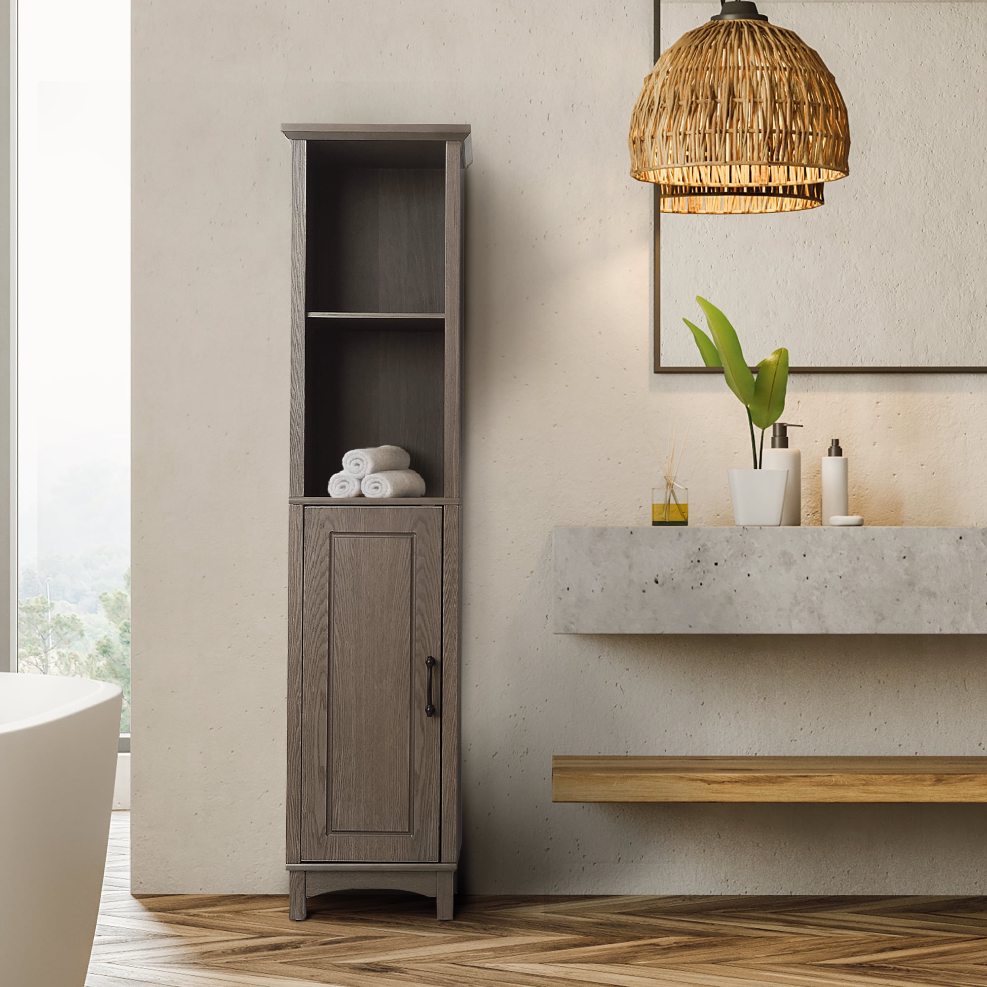 Teamson Home EHF-F0012 Linen-Cabinets - View #2