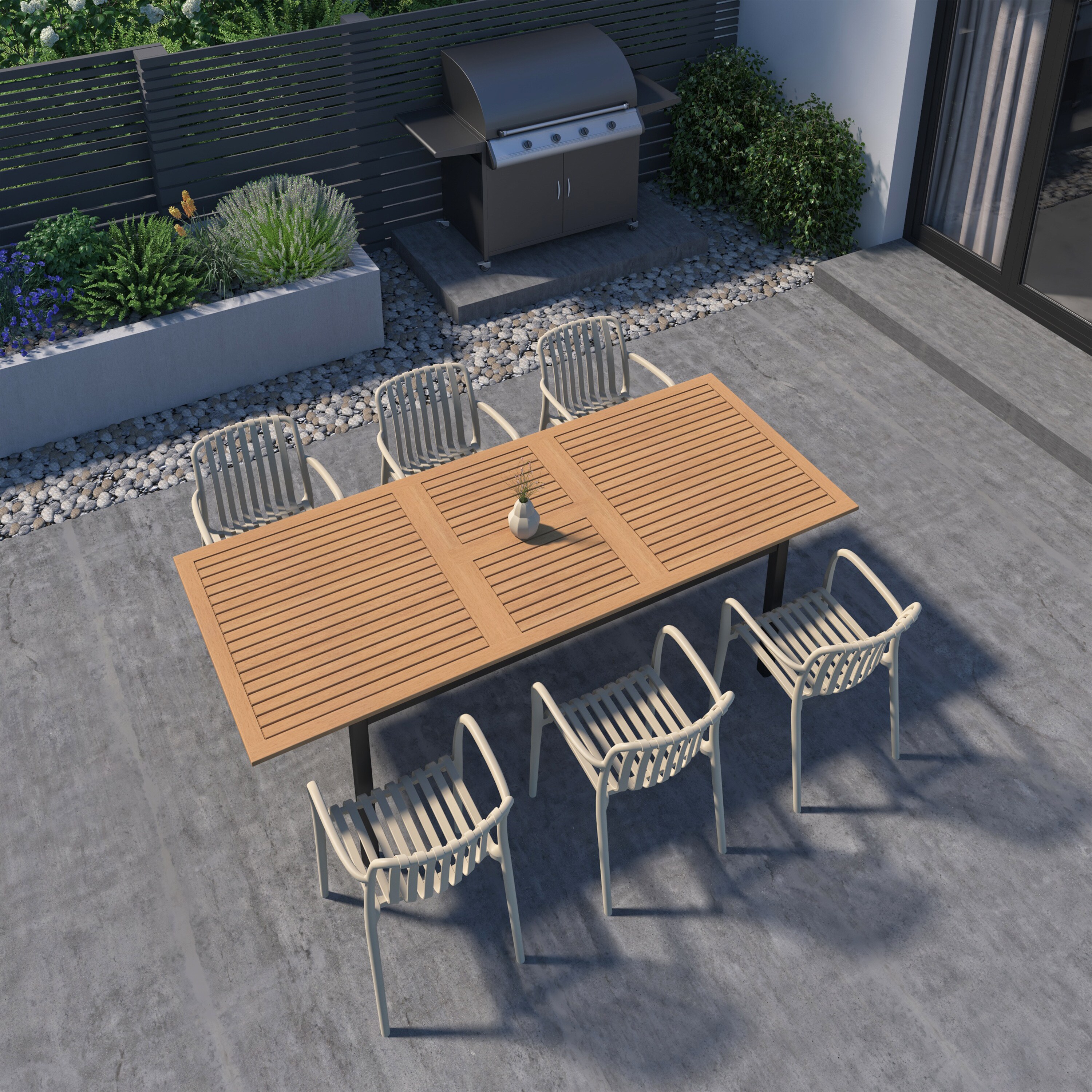 Amazonia LWS-IBIS-6-CURA-SD Patio-Dining-Sets - View #2