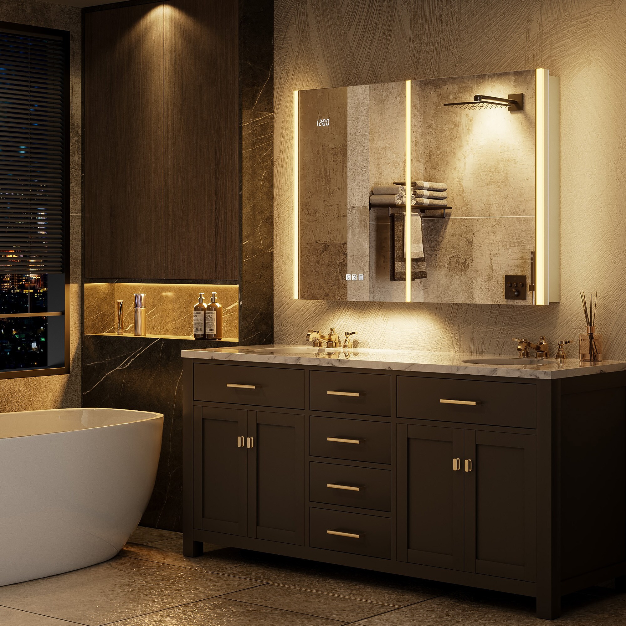 QueenFun MCAL4030 Bathroom-Medicine-Cabinets - View #4