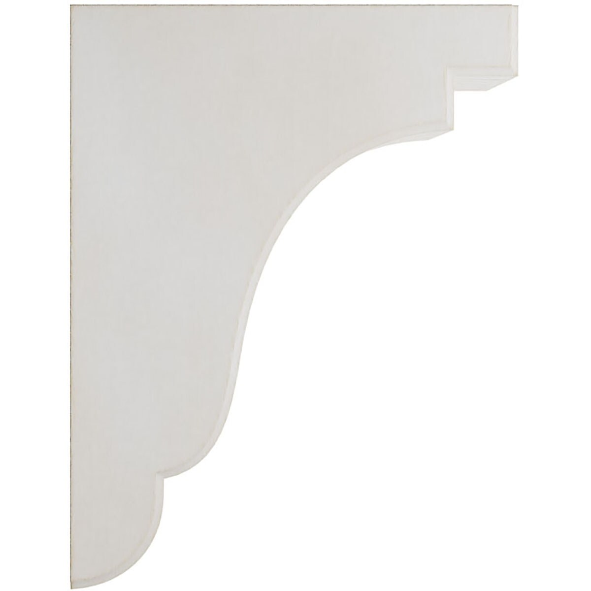 Ekena Millwork BKTWD04X07X10BEWH Exterior-Brackets-Braces - View #3