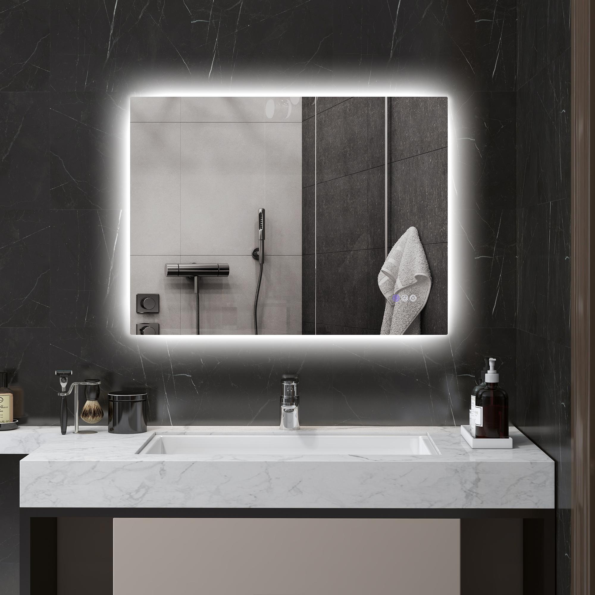 Bayfeve BF-229672-MIR Framed-Bath-Mirrors - View #3