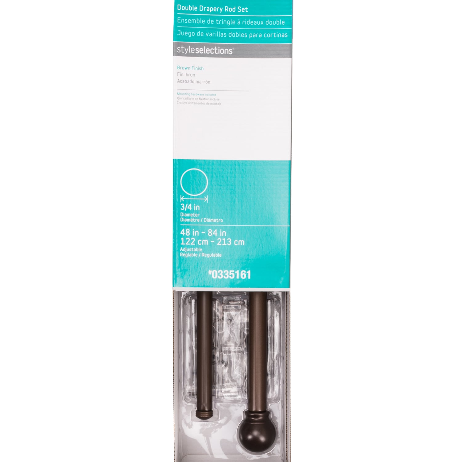 Style Selections 29947ZB Curtain-Rods - View #2