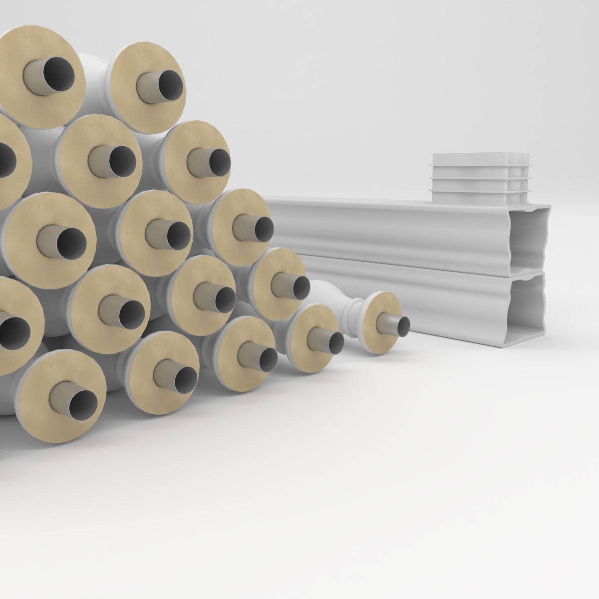 Ekena Millwork BALK32X168AVN railings - View #6