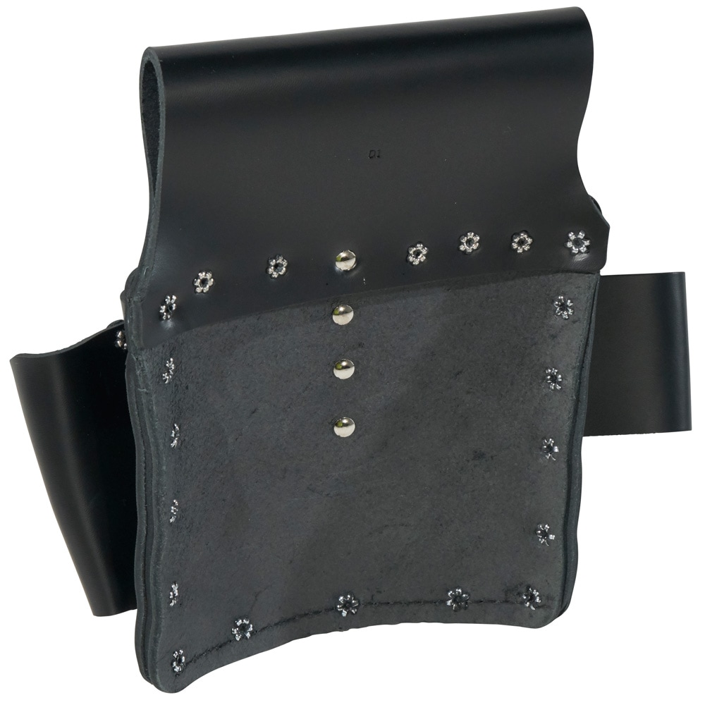 Klein Tools Leather Electrician Tool Pouch in the Tool Pouches department  at