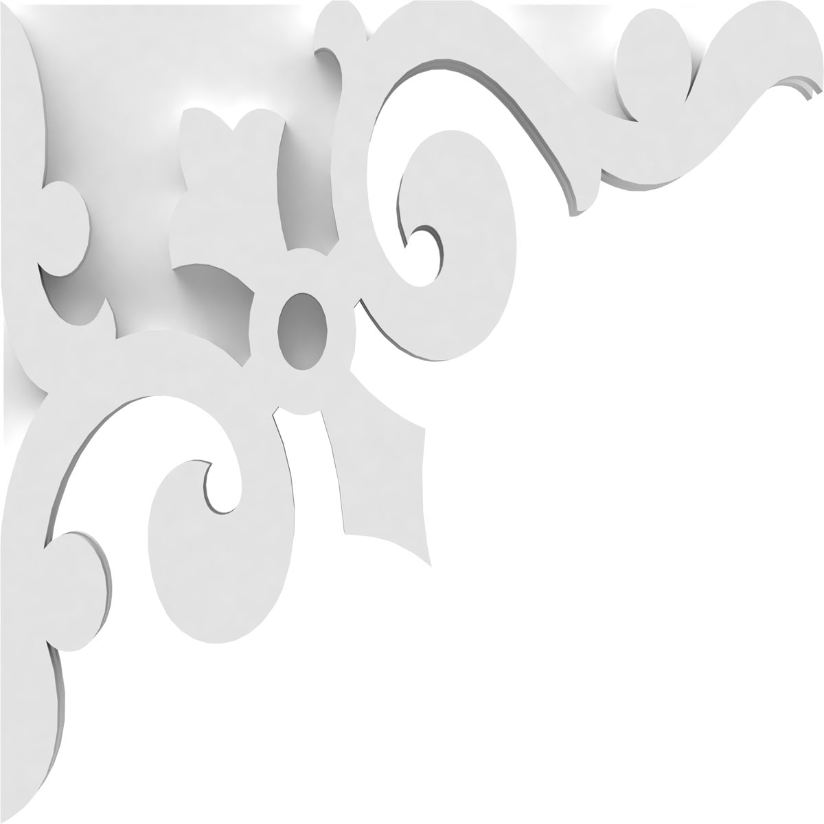 Ekena Millwork CORP01X12X12WH corbels - View #3