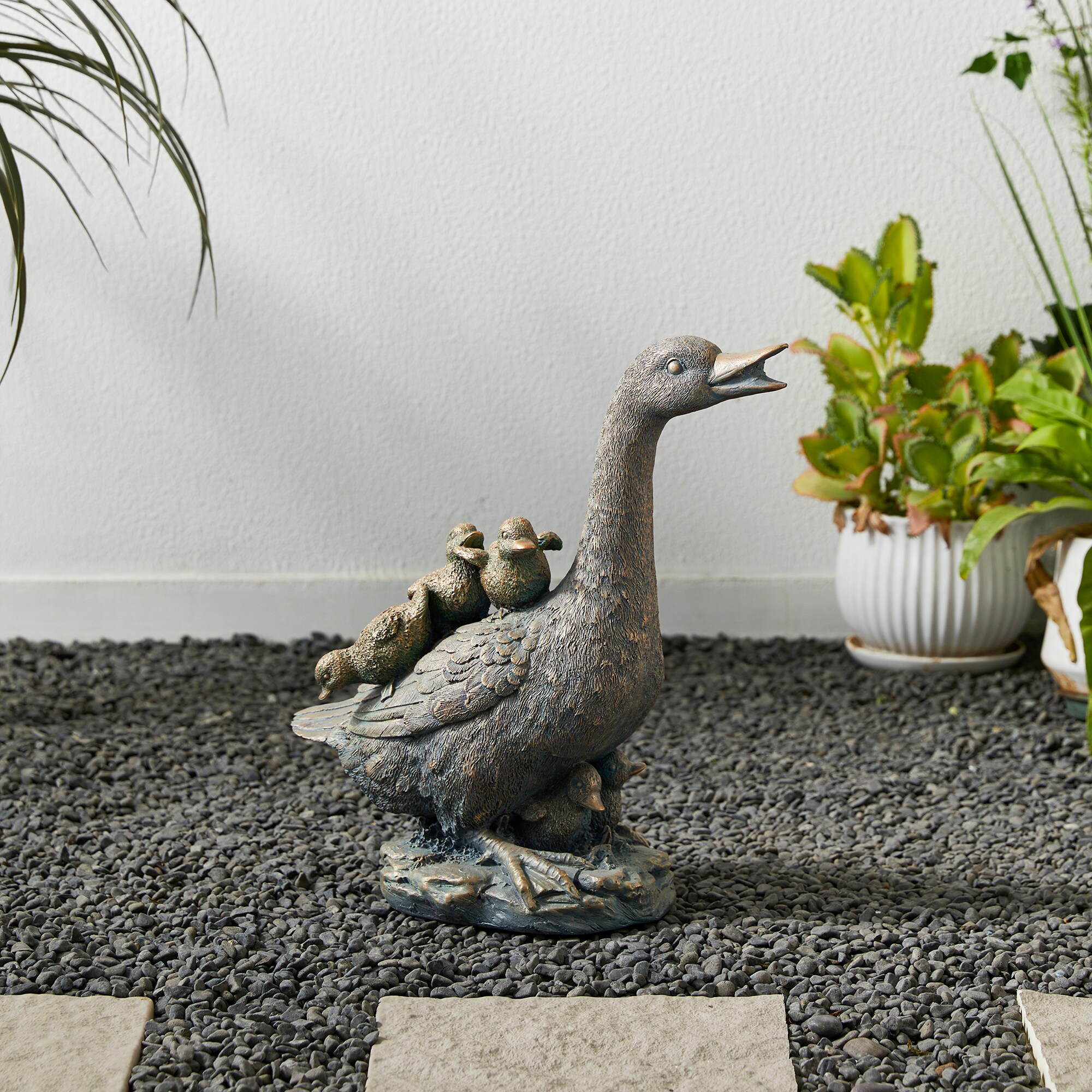 Glitzhome 2025400062 Garden-Statue - View #5
