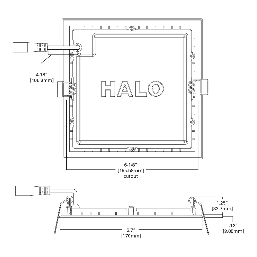 HALO HLB6S099FS1EMWR Led-Retrofit-Downlight - View #5