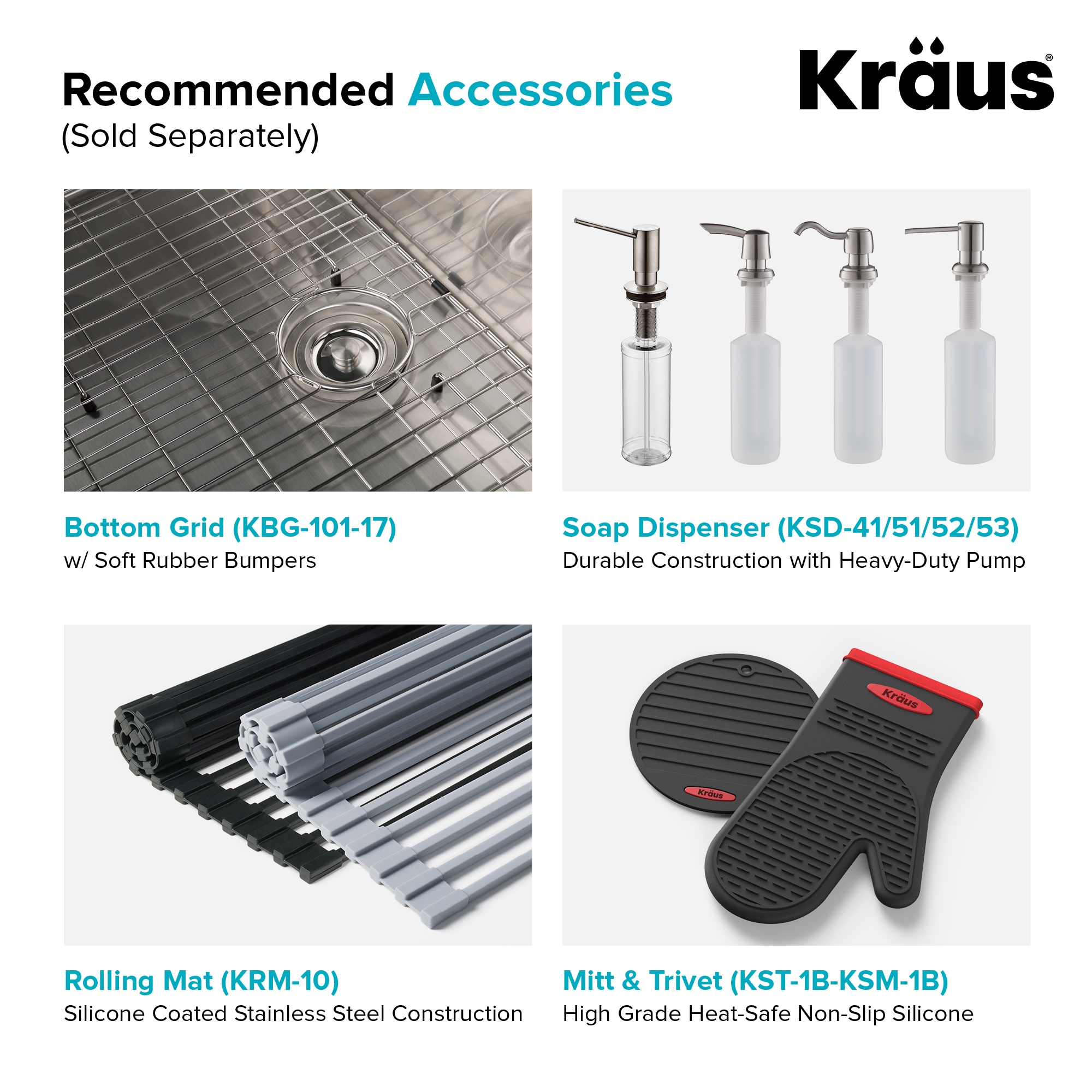 Kraus KHU101-17 Bar-Prep-Sinks - View #8