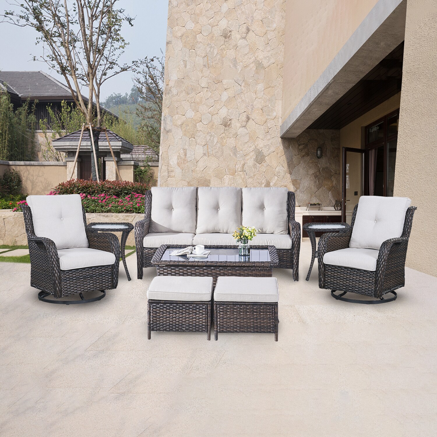 Rilyson FS1318025X2023014-2 Patio-Conversation-Sets - View #2