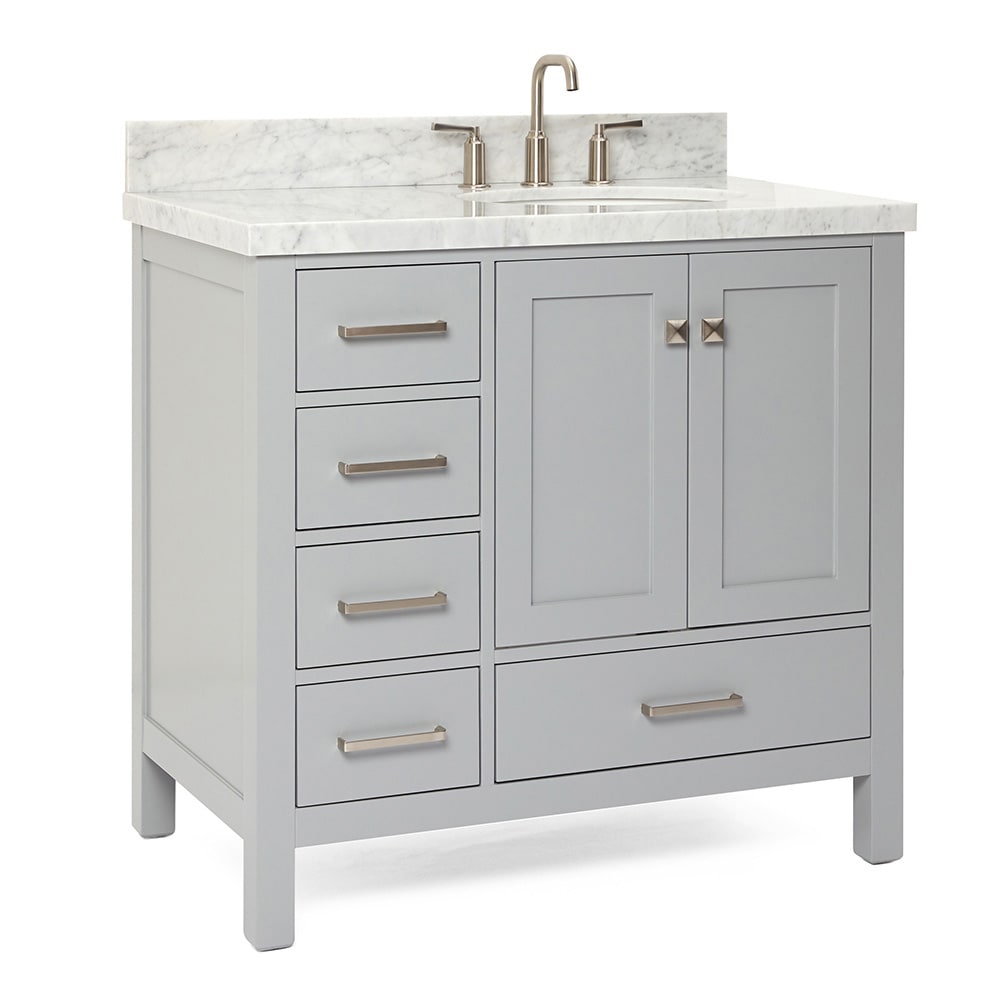 ARIEL A037S-R-VO-GRY Bath-Vanity-Combo - View #8