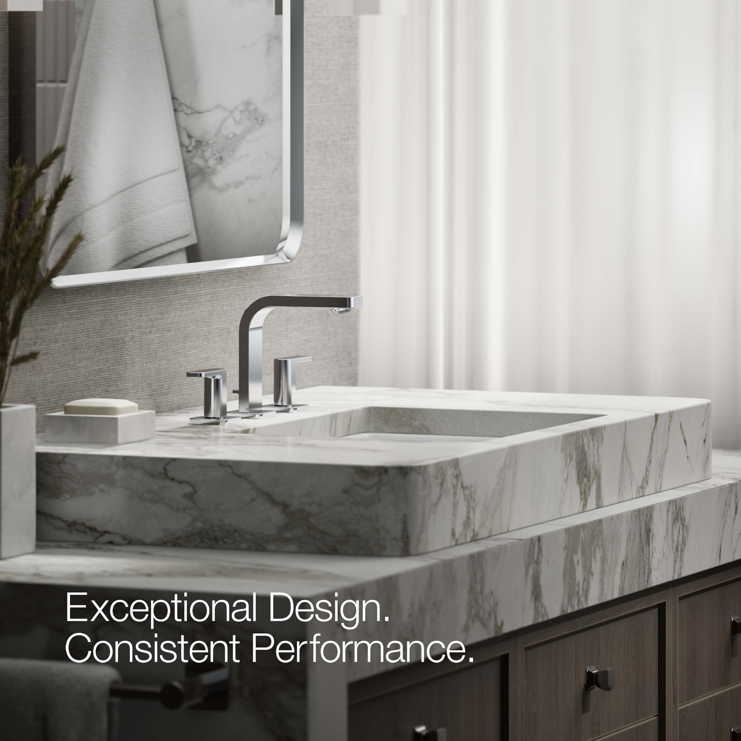 KOHLER K-23484-4-CP Lavatory-Faucets - View #3