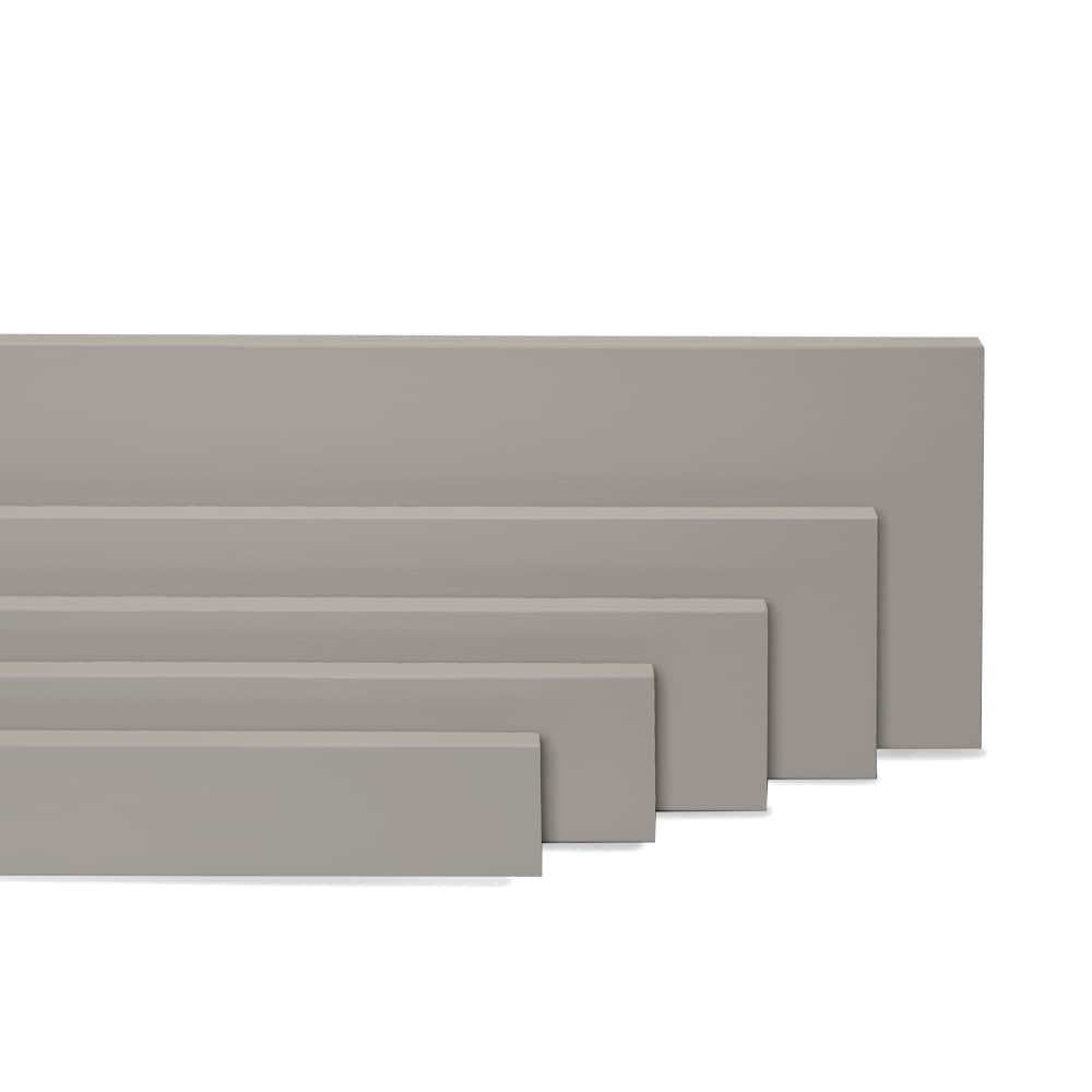 James Hardie 90720737 Magnolia Home Collection HZ10 Stone Beach Fiber Cement Trim Smooth 1.00-in x 5.5-in x 144-in