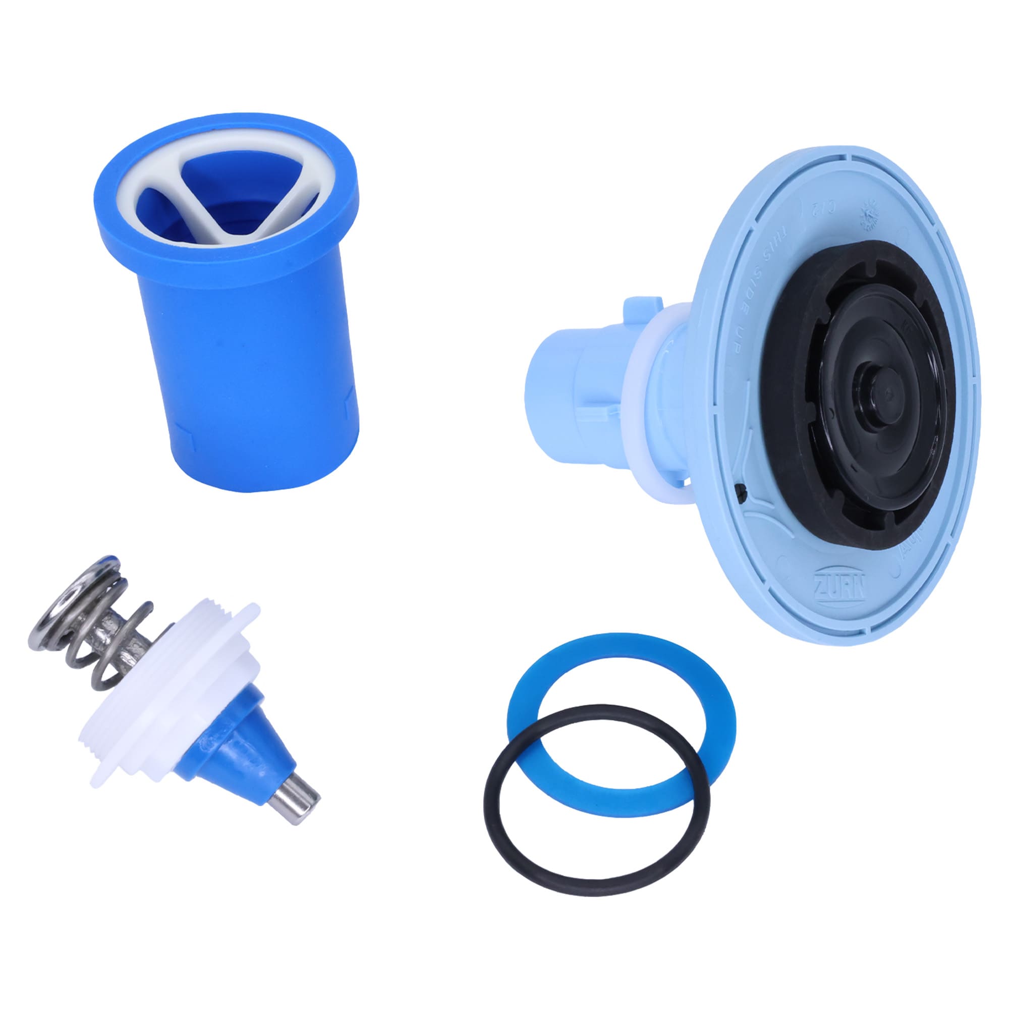 Zurn P6000-EUR-WS-RK 3.25-Inches Blue Plastic Universal Fit Flush valve repair kit for Fits and Sloan