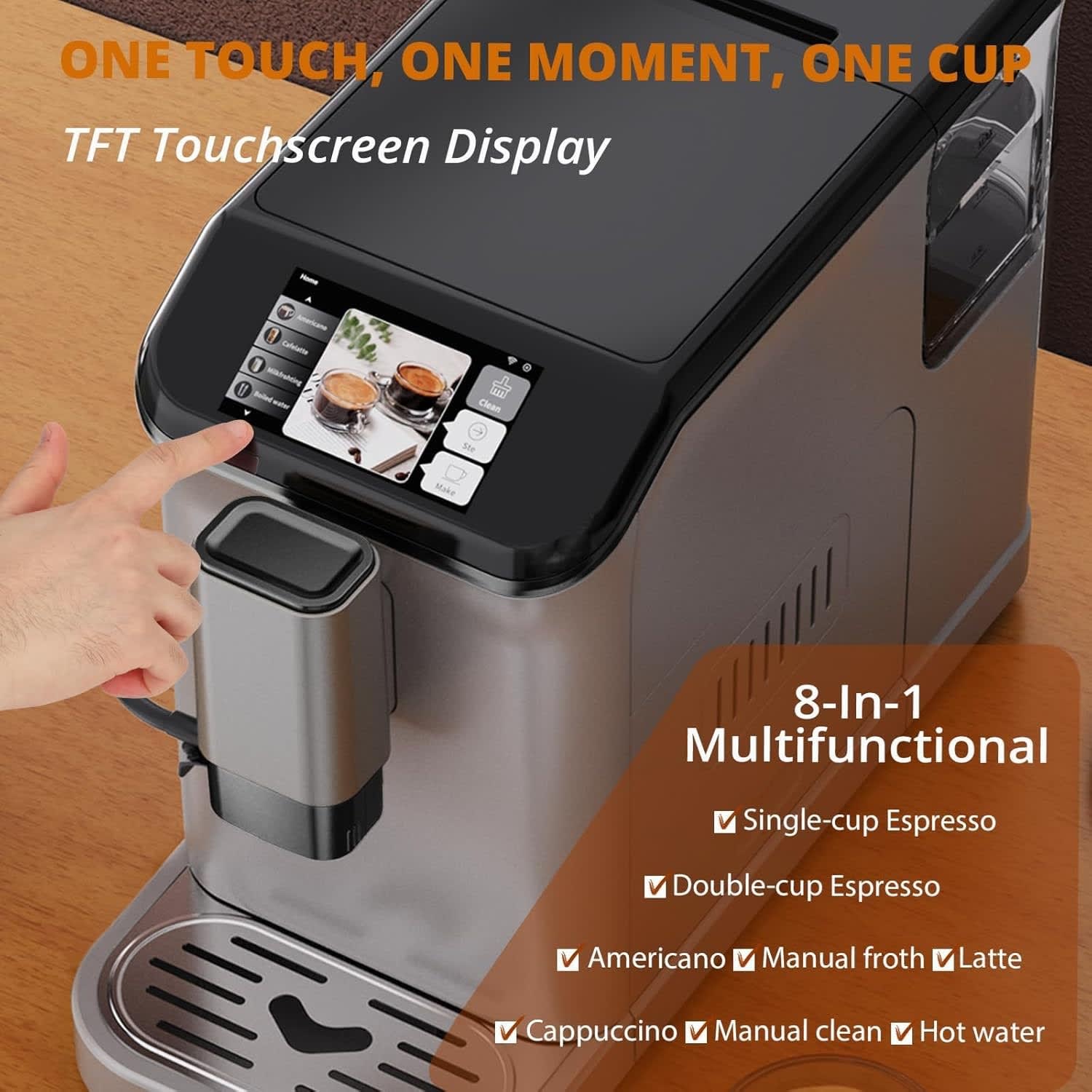 Qeetex LSHQQPHO-10EXZPS8 Espresso-Machines - View #2