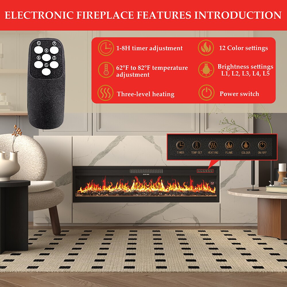 Homsee V-KF020539-01 Electric-Fireplaces - View #4