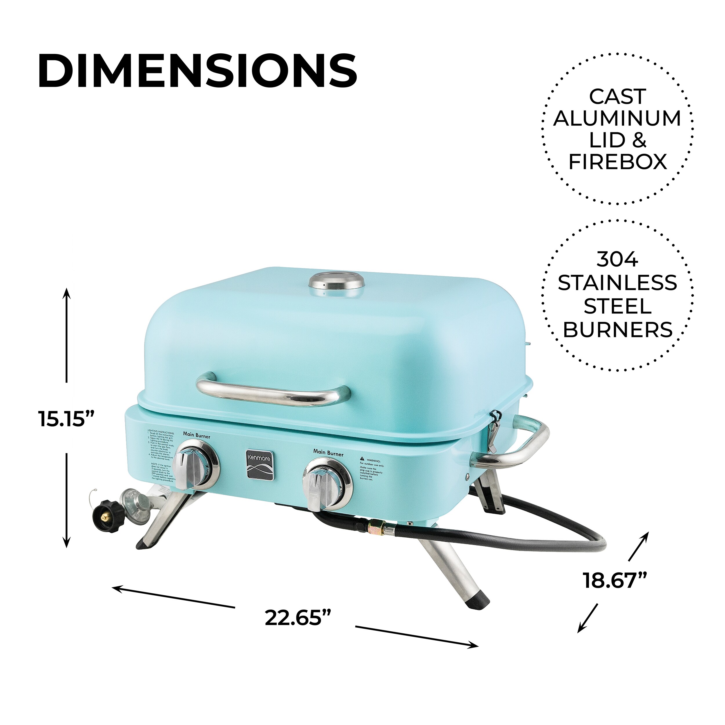 Kenmore KT-R40003-TQ Tabletop-Grills - View #4