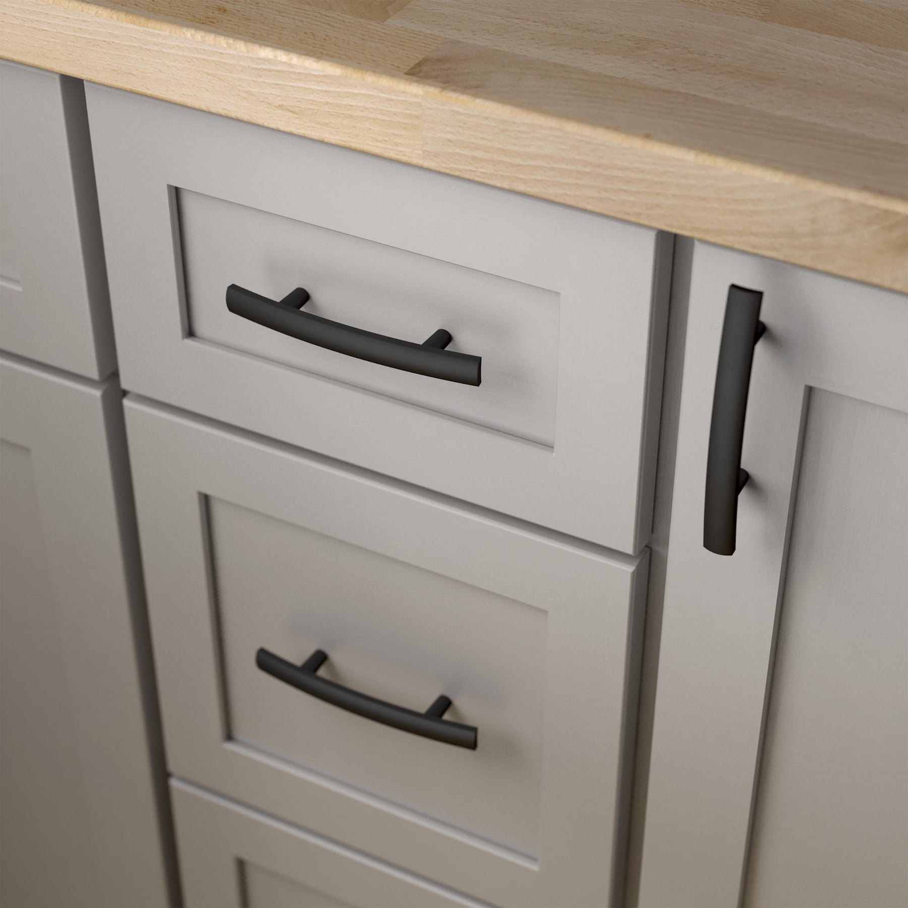 allen + roth P24429W-FB-C Cabinet-Pulls - View #2