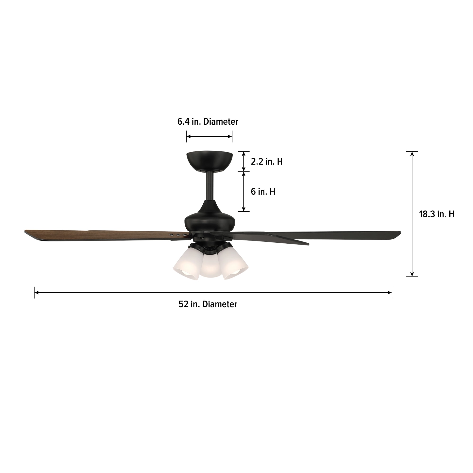 Designers Fountain FR-CHR52B30-MB Ceiling-Fans - View #13
