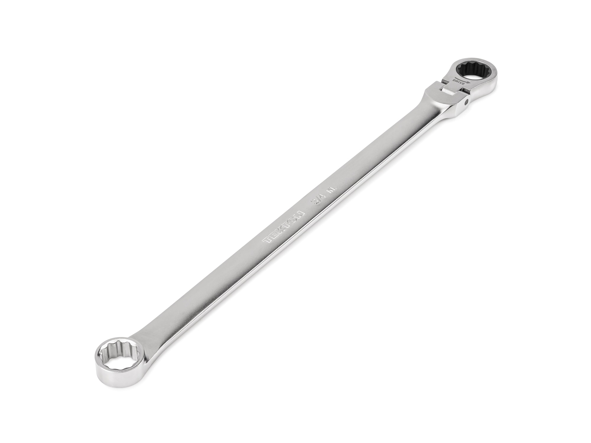 TEKTON WRB35319 3/4-in Standard (SAE) Flexible Head Ratchet Wrench