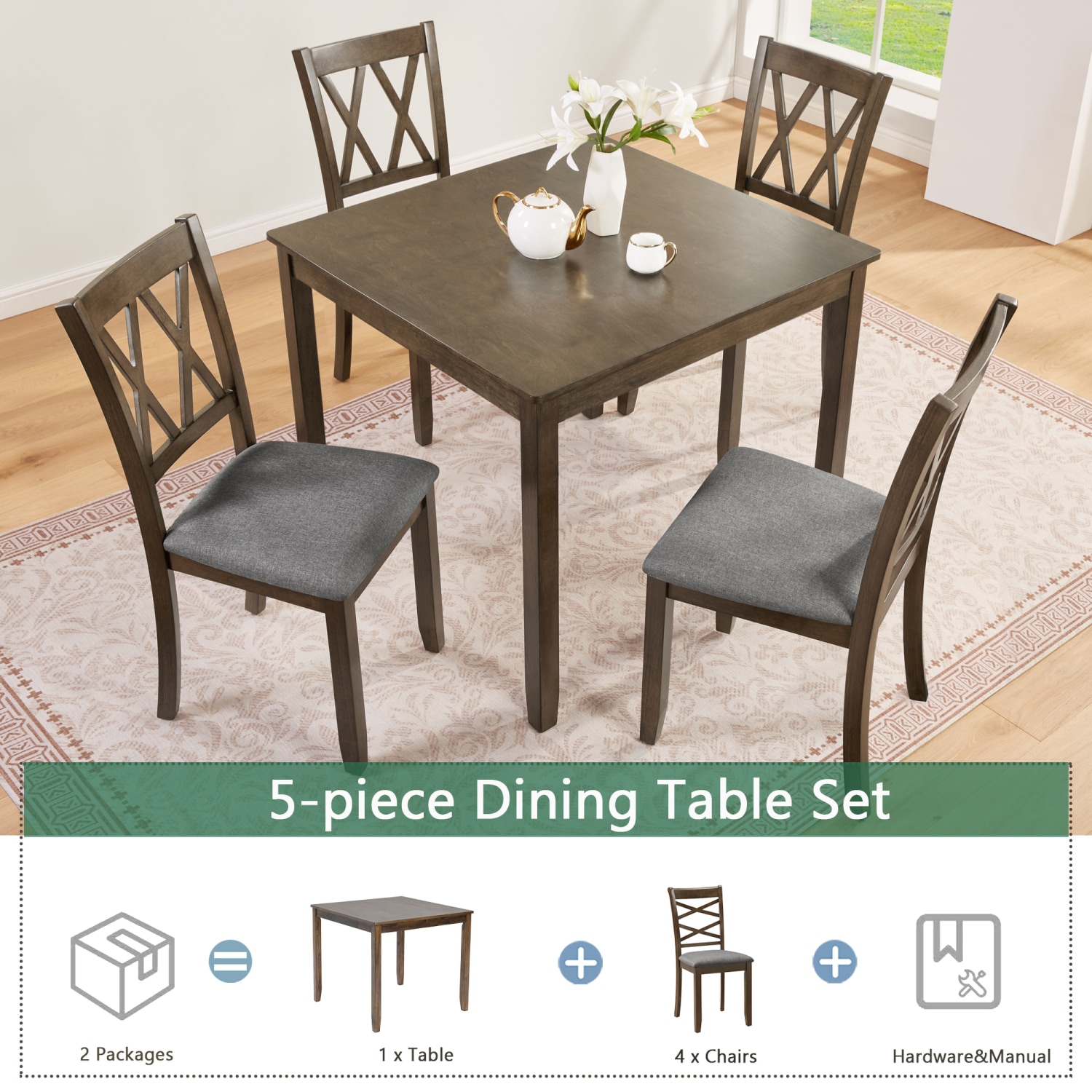 Streamdale Furniture W1998S00077 Dining-Sets - View #4