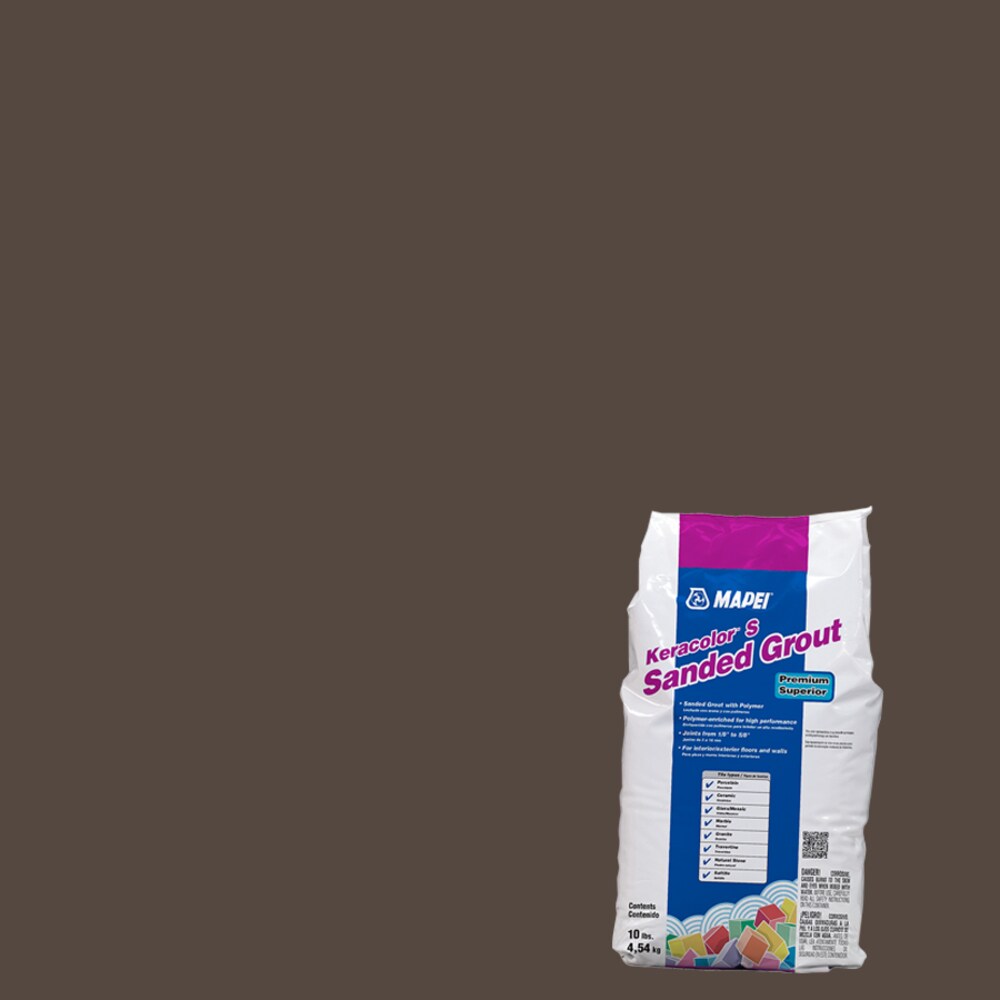 MAPEI Keracolor Sanded Chocolate Sanded Grout (10-lb) at Lowes.com