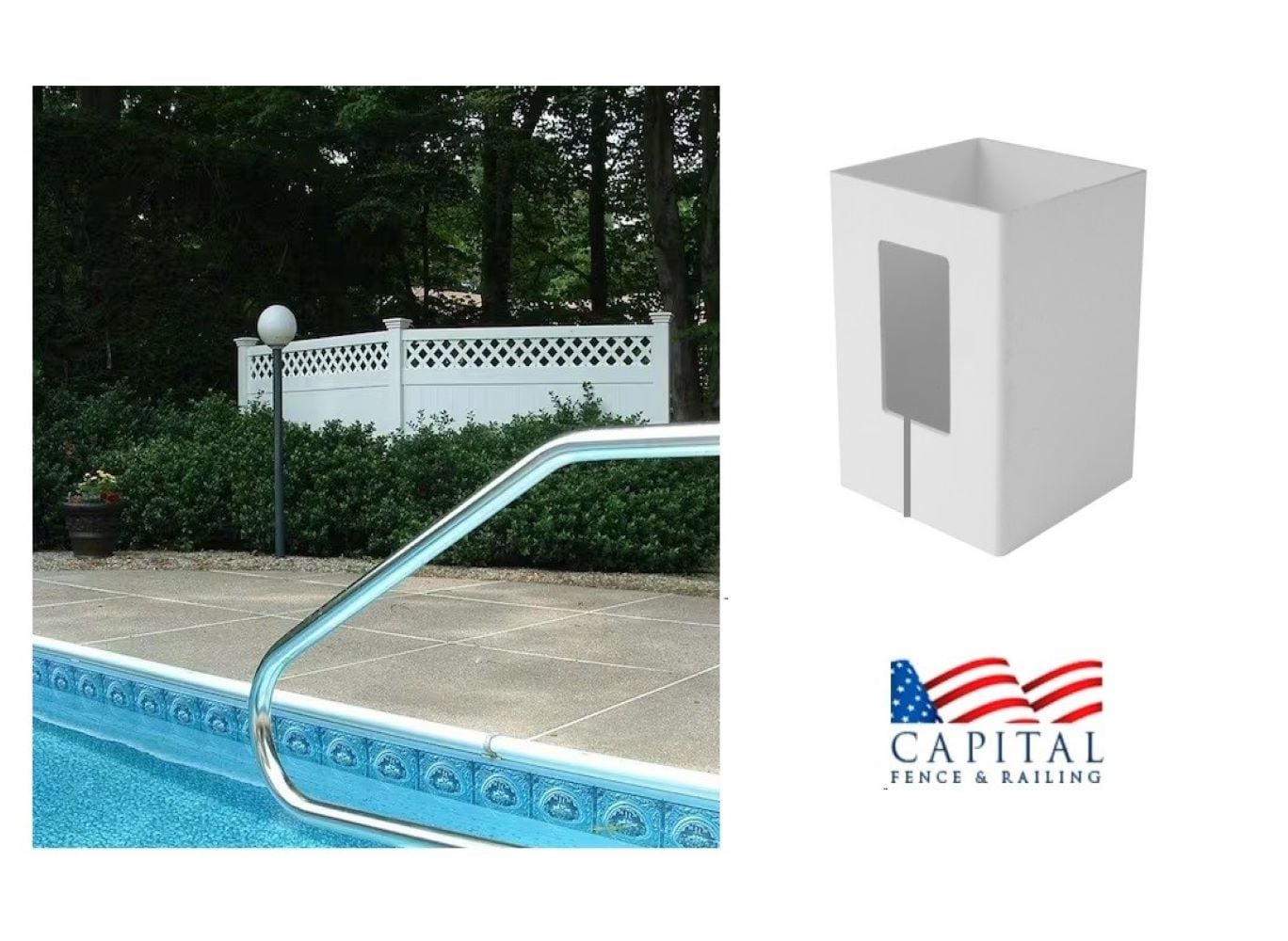 Capital Railing VFPLEP59W Vinyl-Fence-Panels - View #3