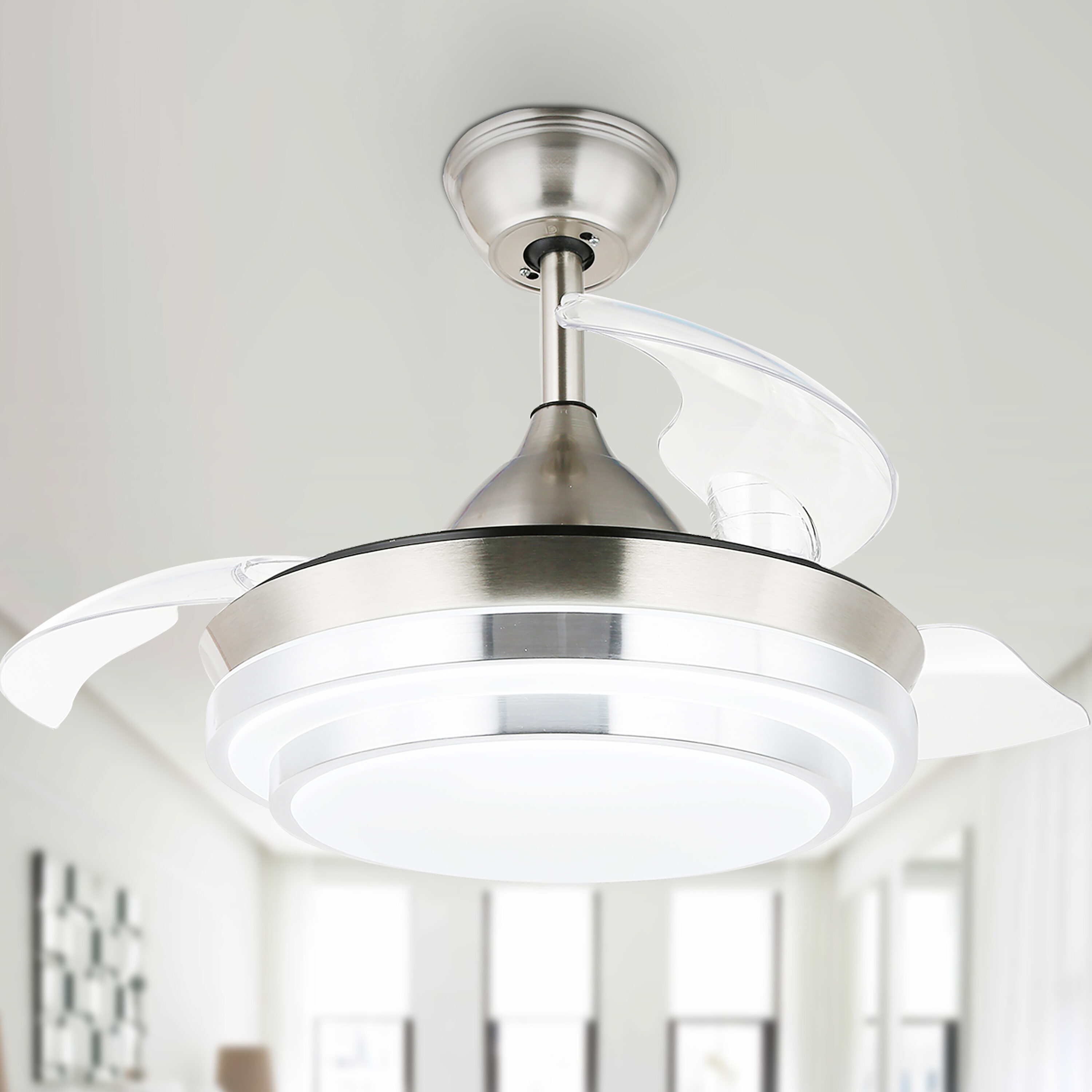 BD3604 Chrome Ceiling Fans at Lowes.com