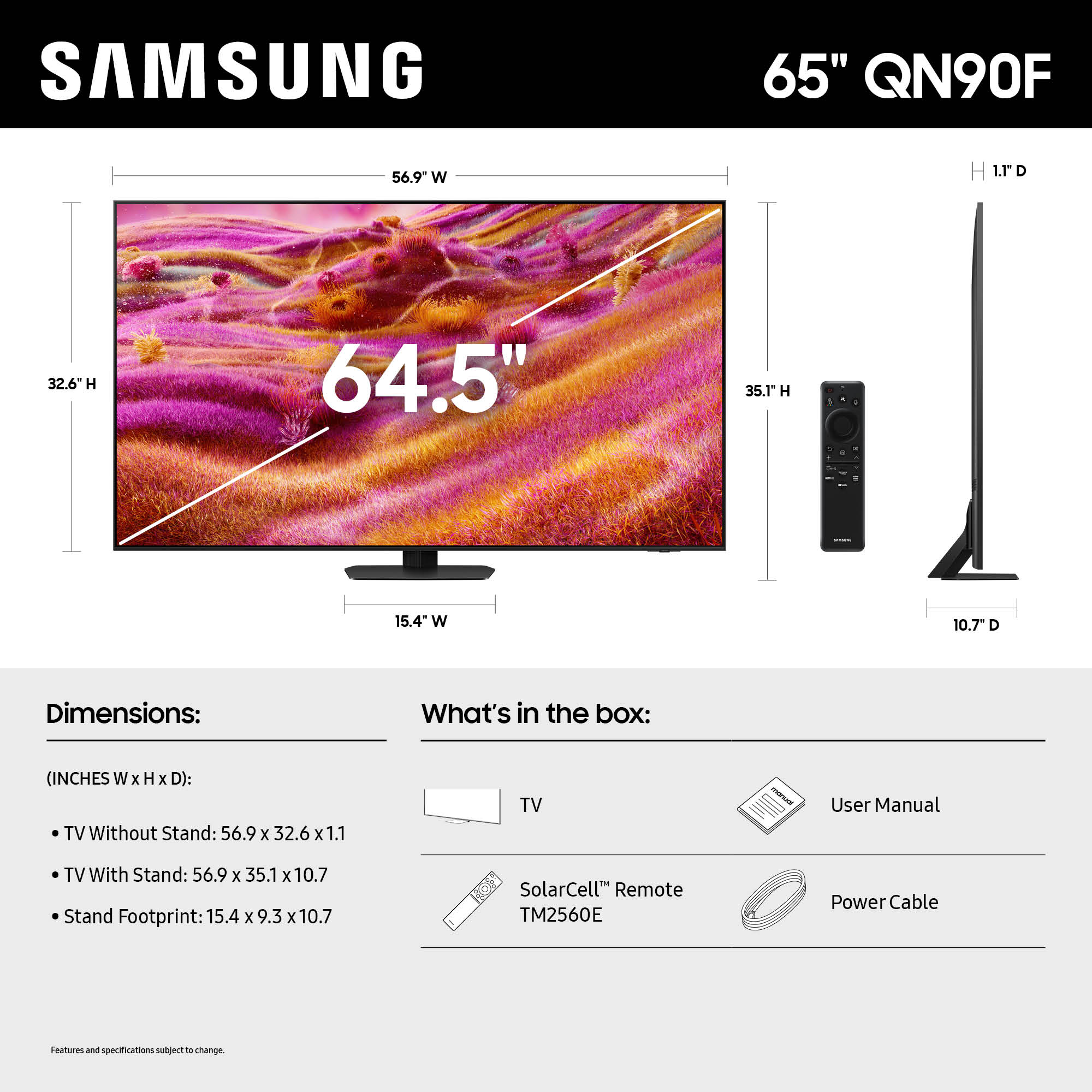 Samsung QN65QN90FAFXZA tvs - View #5