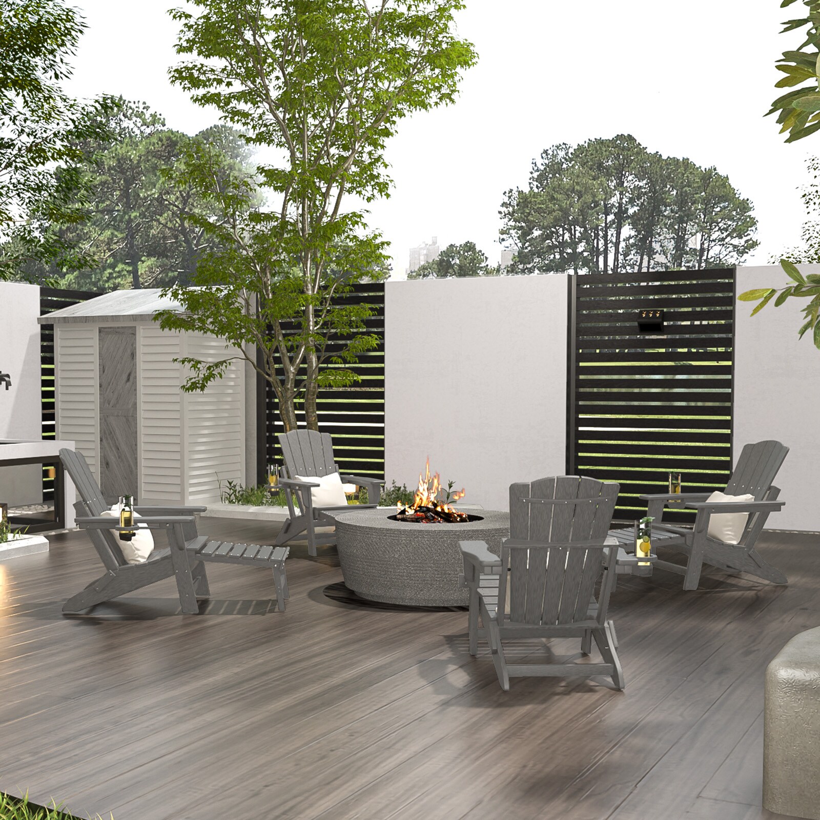 GARSING AC-GRAY Patio-Chairs - View #3