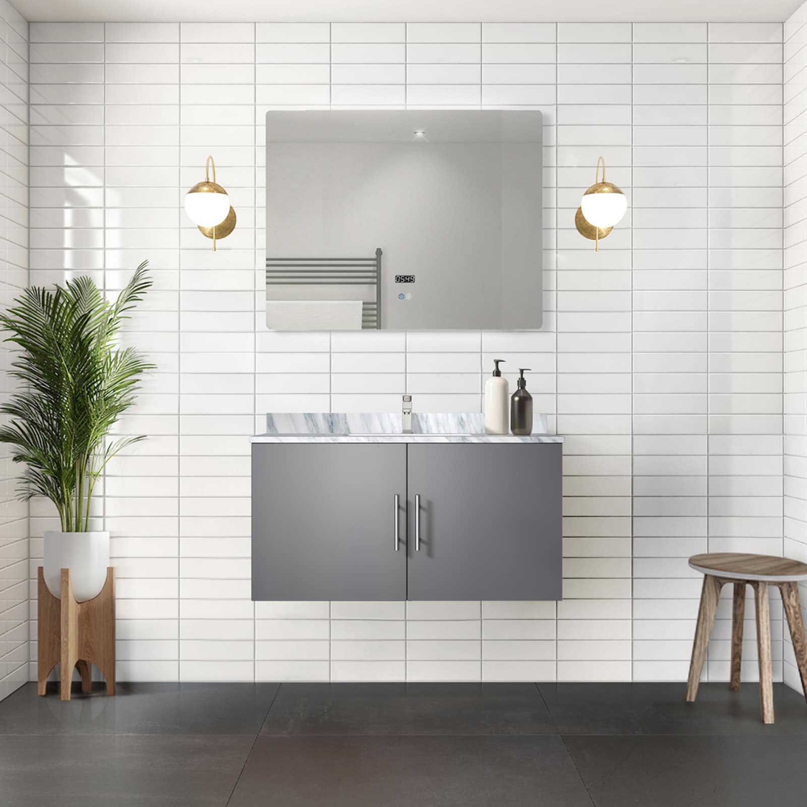 Lexora LVG36SB110 Bath-Vanity-Combo - View #7