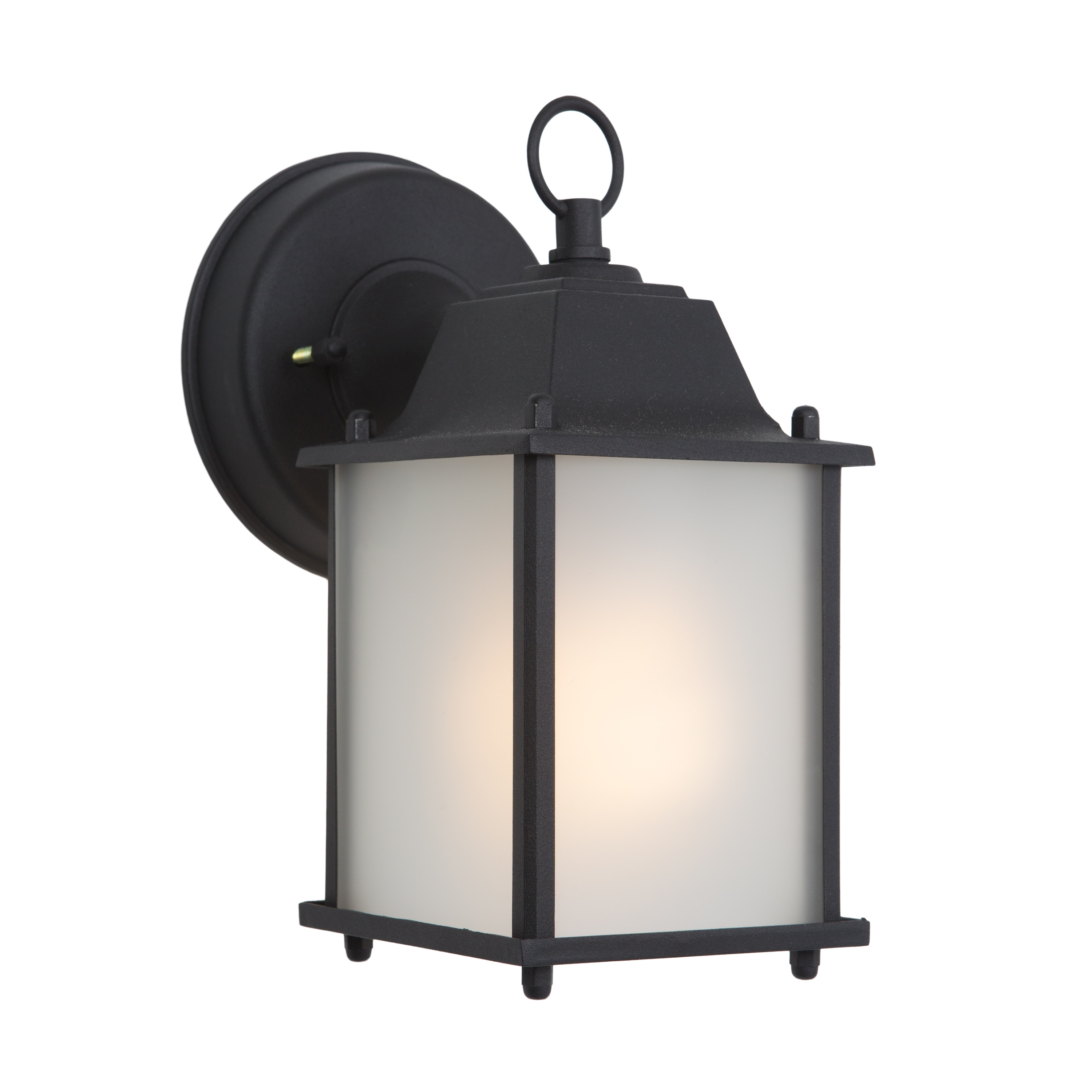 Yosemite Home Decor FL5009BL Tara 1 -Light 8.5-in H Black Hardwired Outdoor Wall Light