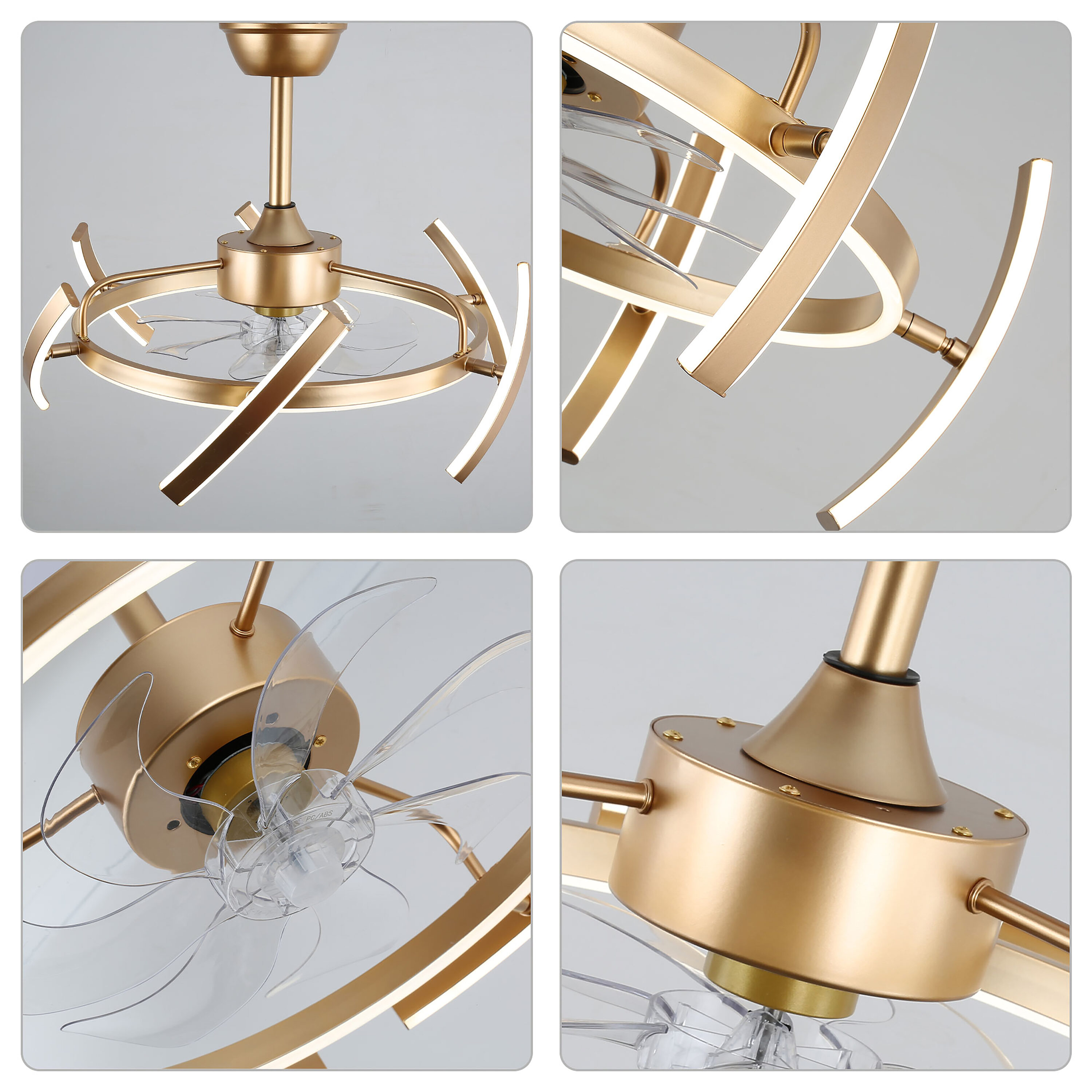 Oaks Decor DC2405-G Ceiling-Fans - View #11