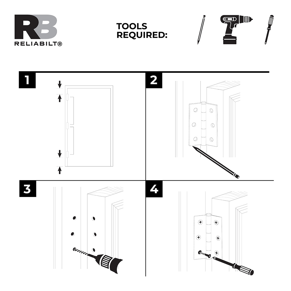 RELIABILT 605683 Entry-Door-Hinges - View #6