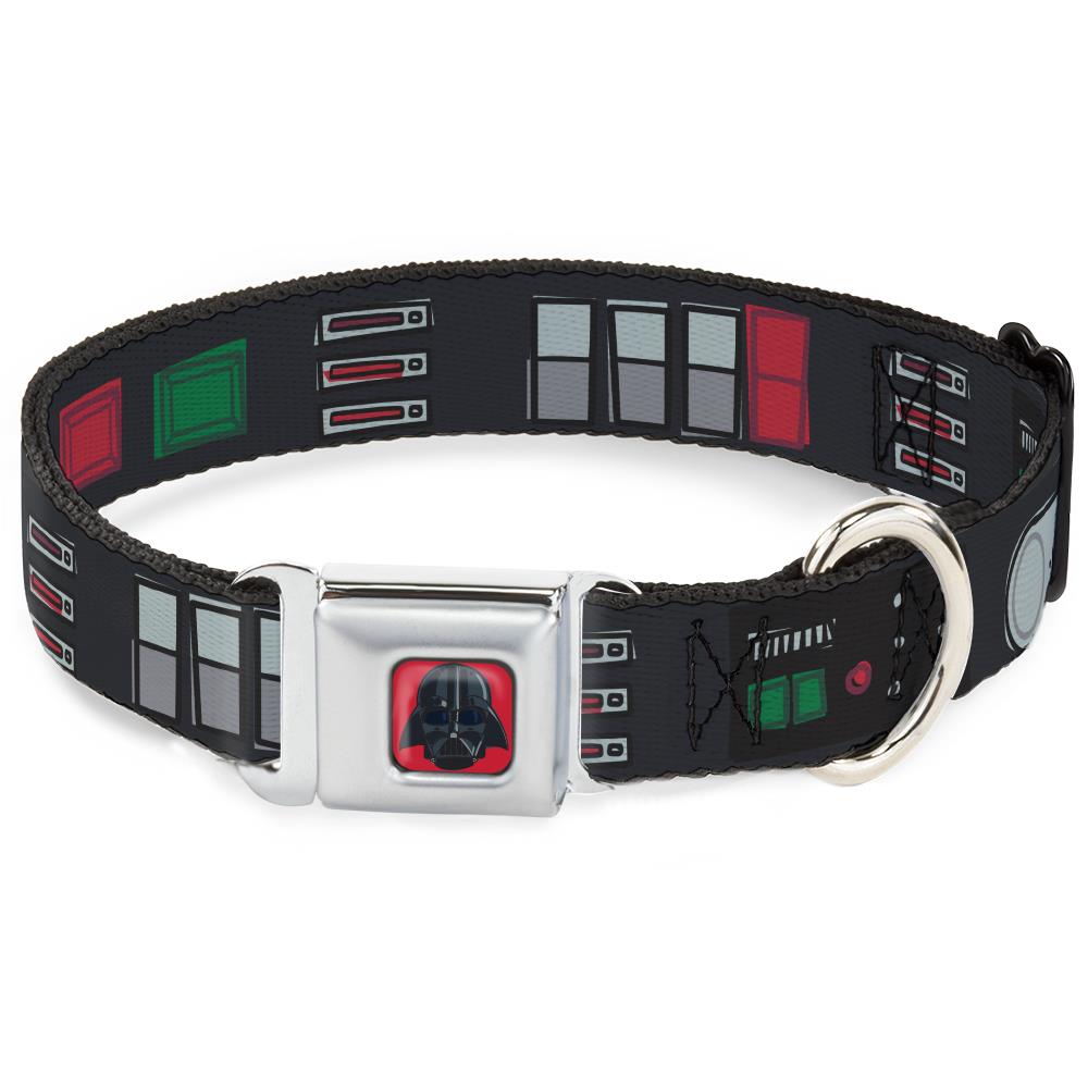 Buckle Down Star Wars Boba Fett Seatbelt Buckle Pet Collar - Small, 1 Wide - Fits 9-15 Neck