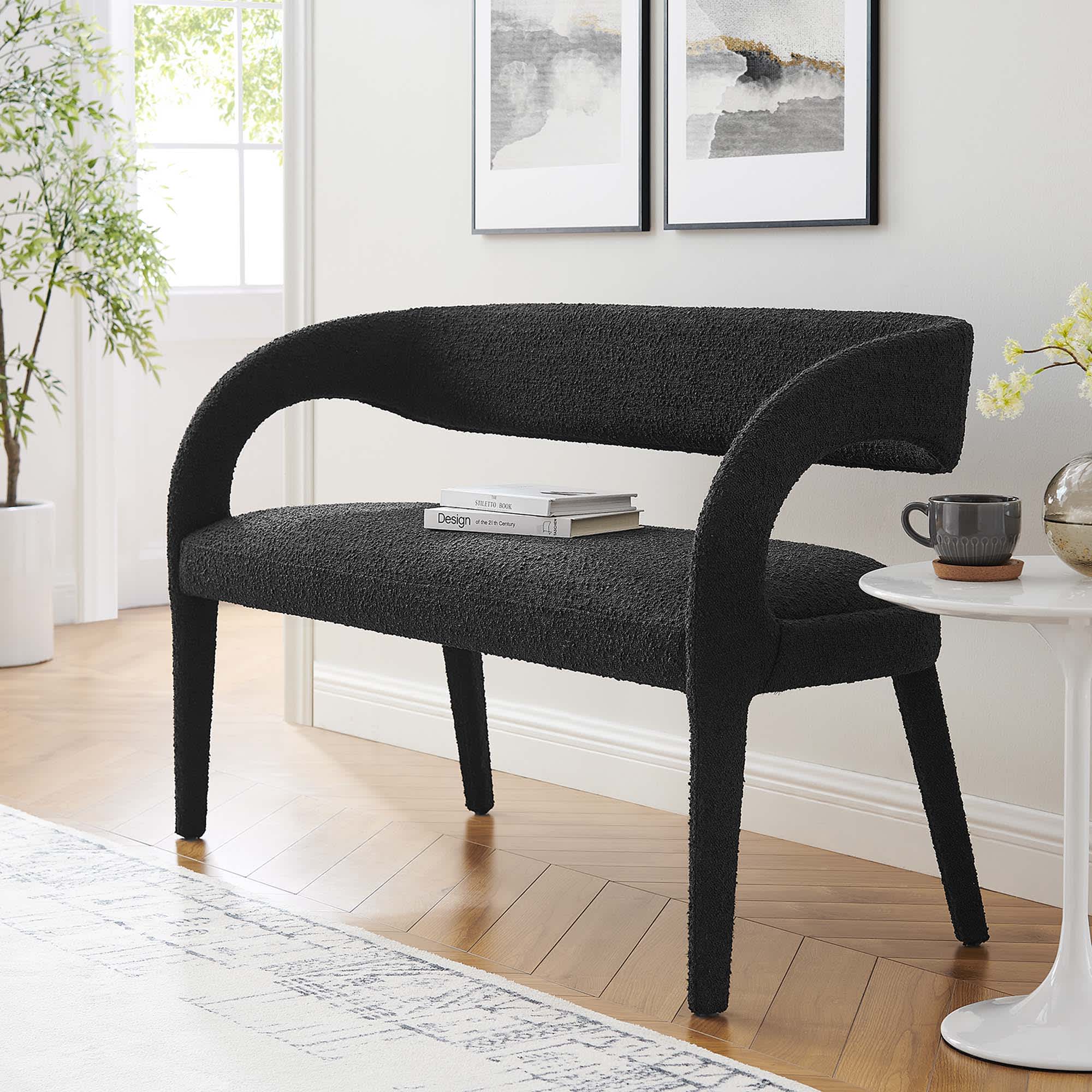 Modway EEI-6571-BLK bench - View #9