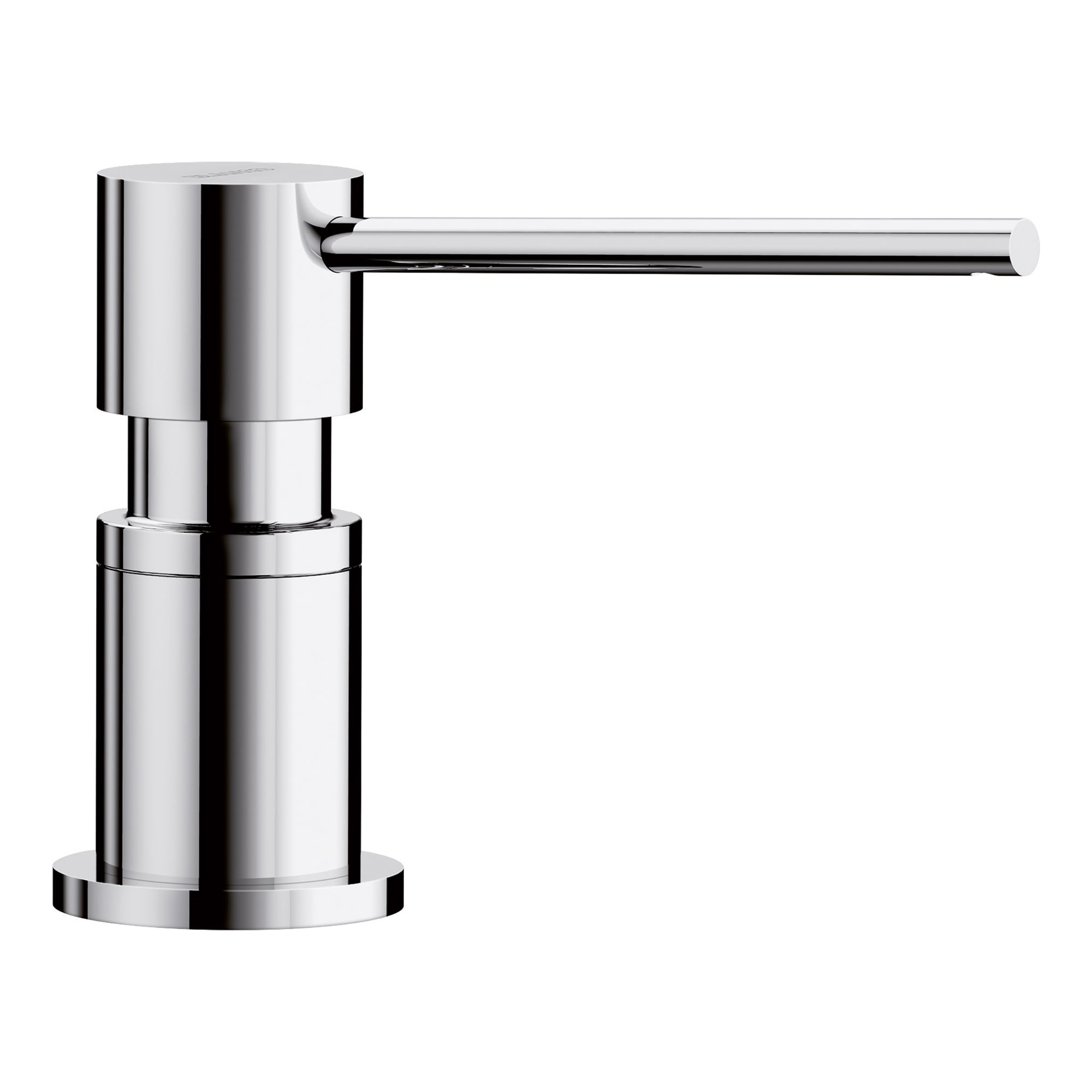 BLANCO 402298 Lato Chrome 10-oz. Capacity Deck-mount Soap and Lotion Dispenser
