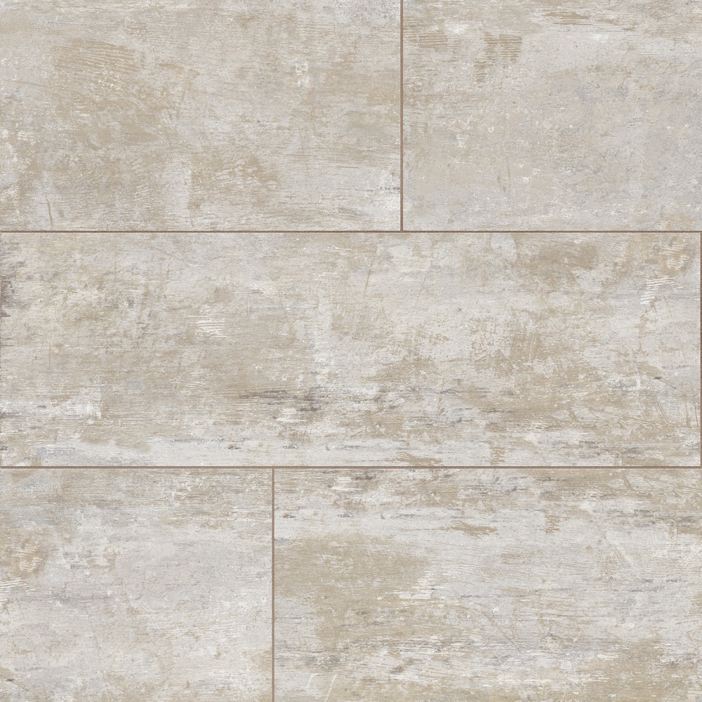 Affinity Tile WEM35HBE Habanera Beige 12-in x 36-in Satin Ceramic Wood look Large format Wall Tile ( 14.75-sq ft Carton )