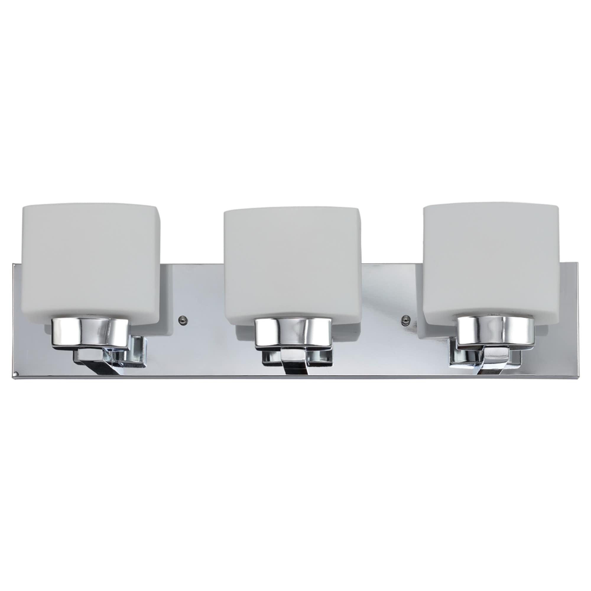 Design House 587469 Dove Creek 6-in 3 -Light Polished Chrome Traditional Vanity light