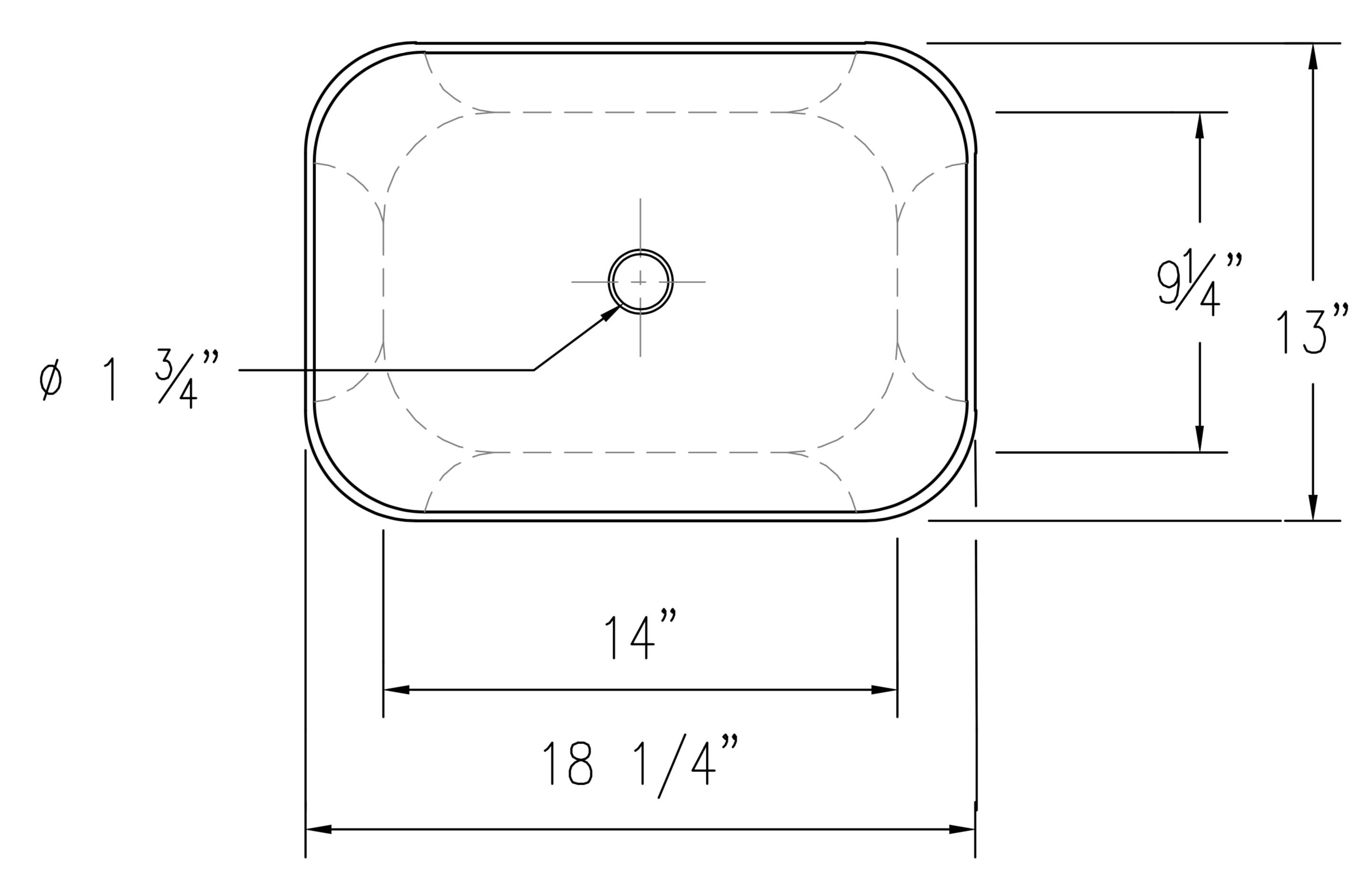 Elanti EC1801 Bath-Sink - View #8