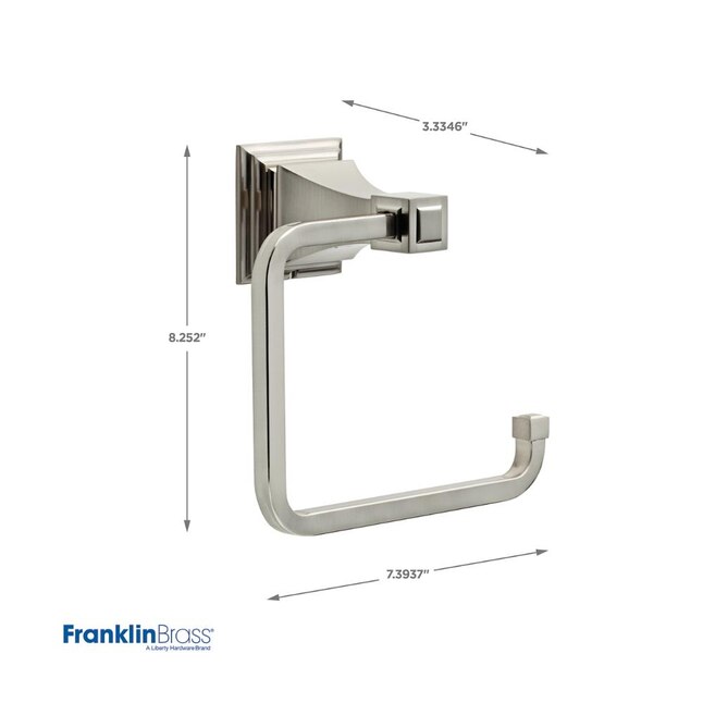 Franklin Brass Lynwood Polished Chrome Wall Mount Towel Ring Franklin Brass Lynwood Polished Chrome Wall Mount Towel Ring